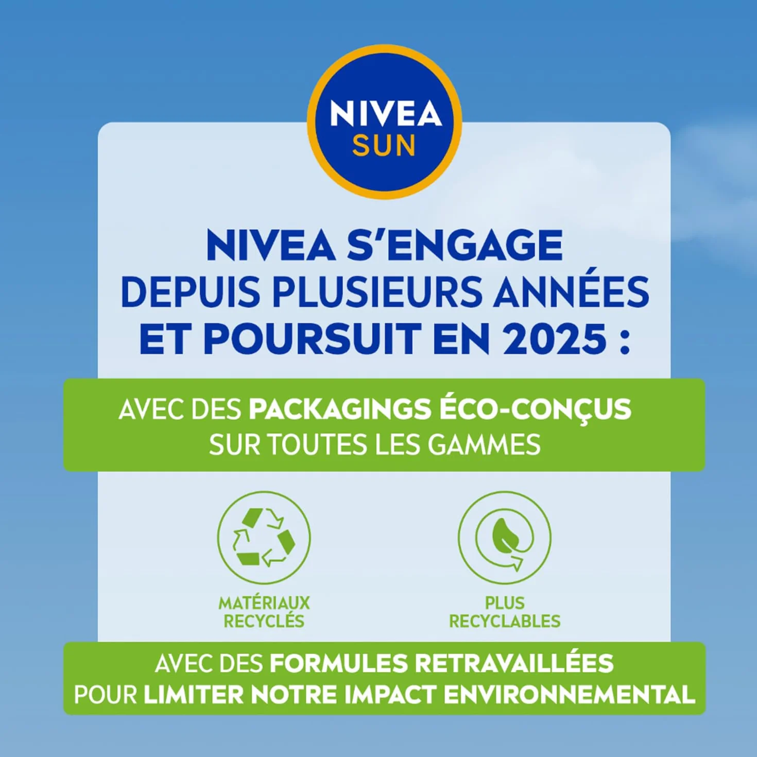 NIVEA SUN Crème Solaire Quotidienne Kids FPS50+ Protection Solaire Enfant Visage et Corps 100 ml