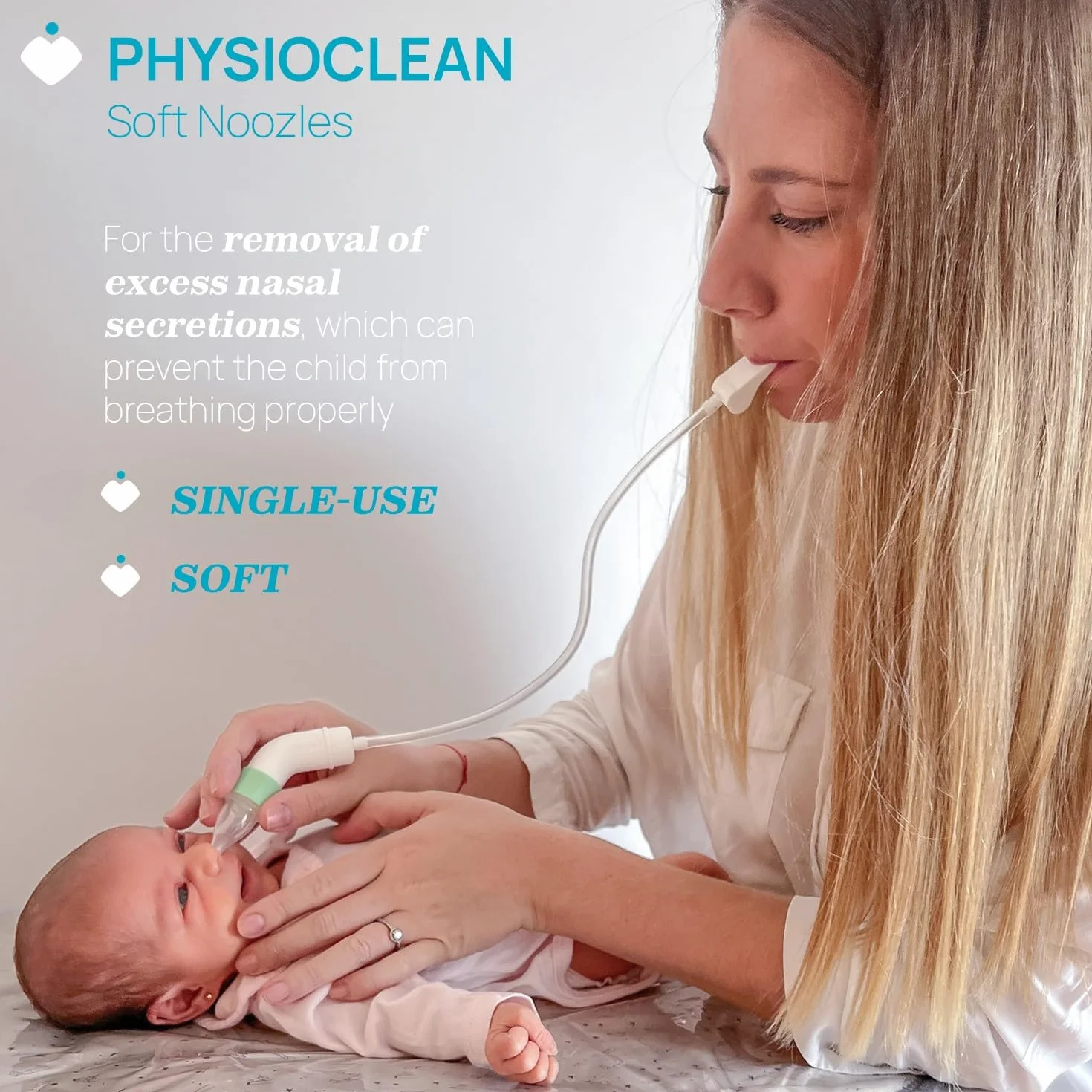 Chicco Physioclean Soft and Easy Aspirateur Nasal 0 mois+