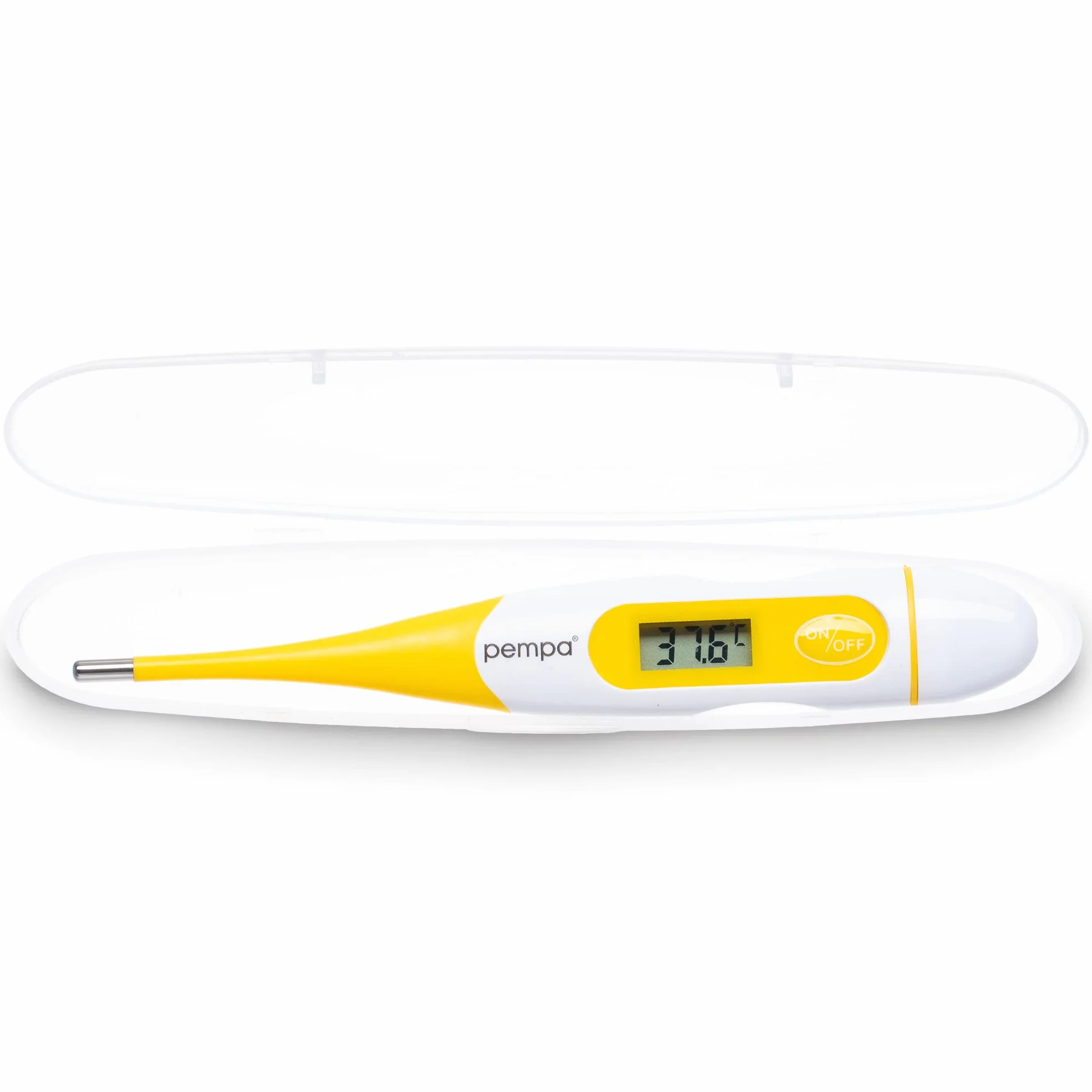Thermomètre Électronique Basal Clinique Oral Rectal Axillaire Flexible pour Bébé Enfant Adulte