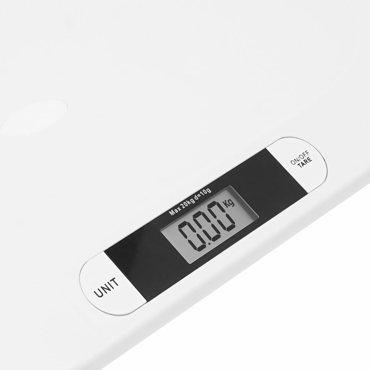Balance pour bébé numérique 20 kg affichage LCD fonction tare 3 unités