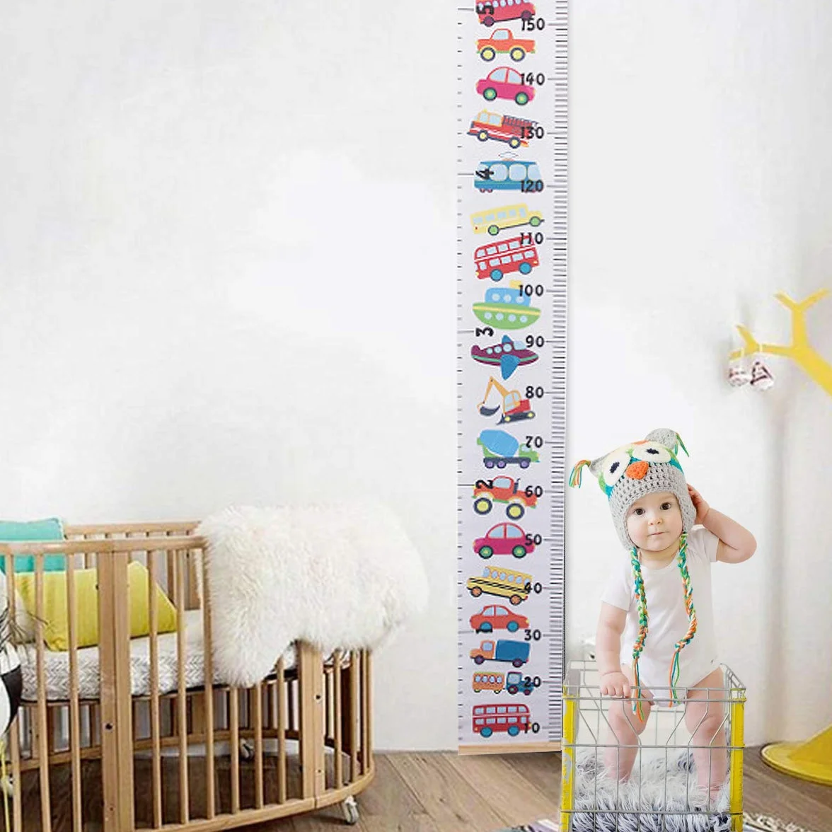 Toise Murale Enfante Règle Graduée Bébé Autocollants Décoration Murale