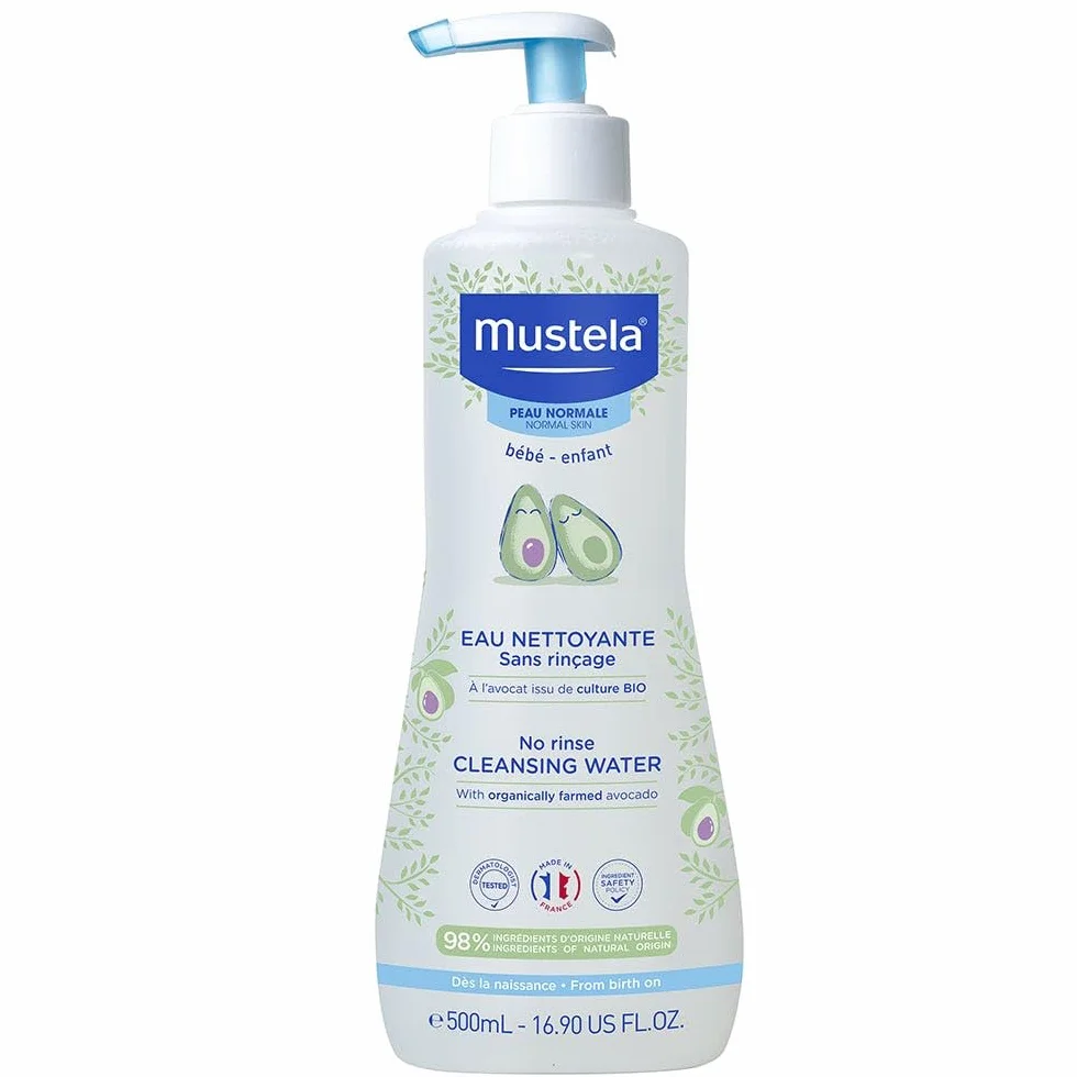 Mustela Physiobébé Fluide Nettoyant sans Rinçage 500 ml