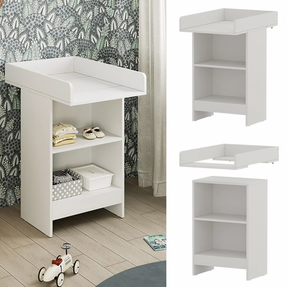 Vicco Commode à Langer Mona 60x103.5cm Blanc