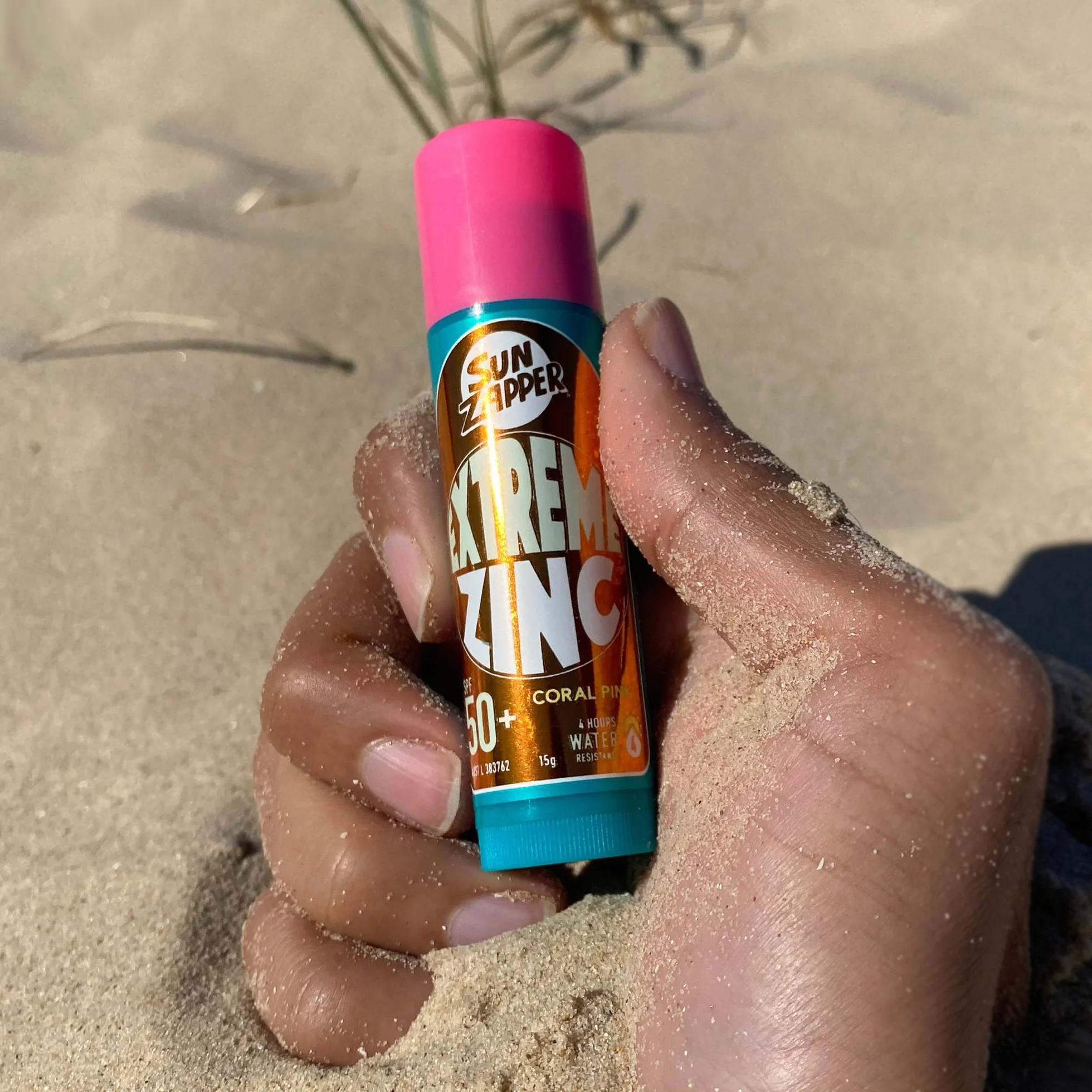 Sun Zapper Zinc Stick SPF50+ Bâton de Protection Solaire Fabriqué en Australie