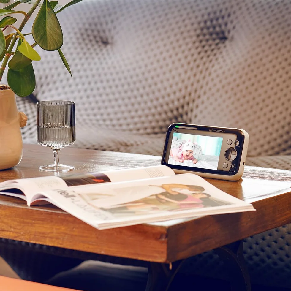 Motorola PIP1500 Connect Moniteur vidéo bébé 5,0" Wi-Fi Vision Nocturne Infrarouge Full HD 1080p