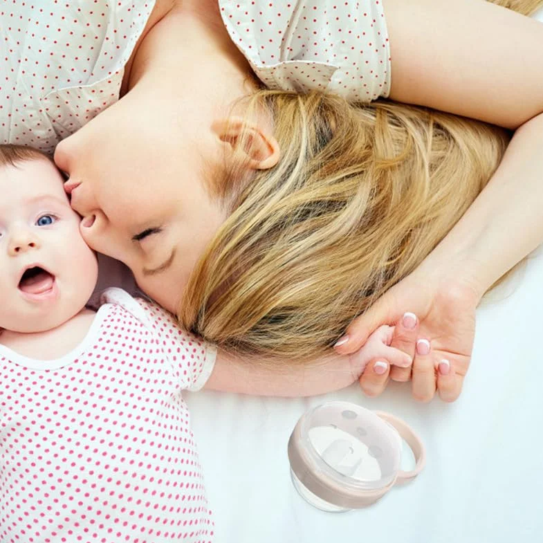 Abaodam Étui à Tétine de Voyage pour Bébé Boîte à Tétine Portable