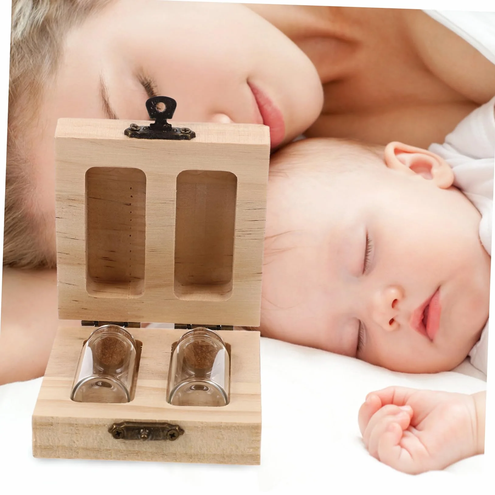 Garneck Support de rangement en bois pour bébé
