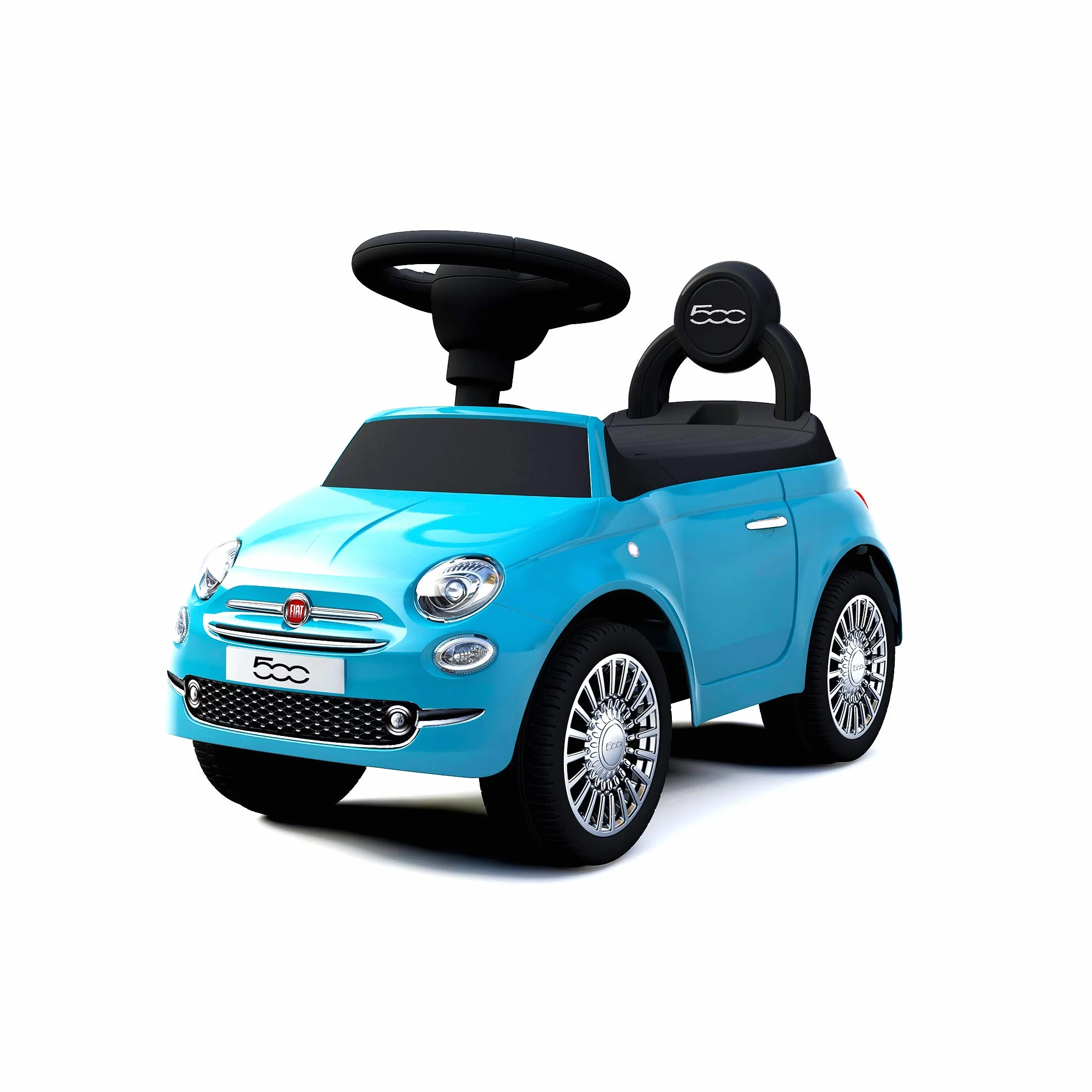 Trotteur Fiat 500 Bleu Plastique Poids Max 25 Kg 12 Mois