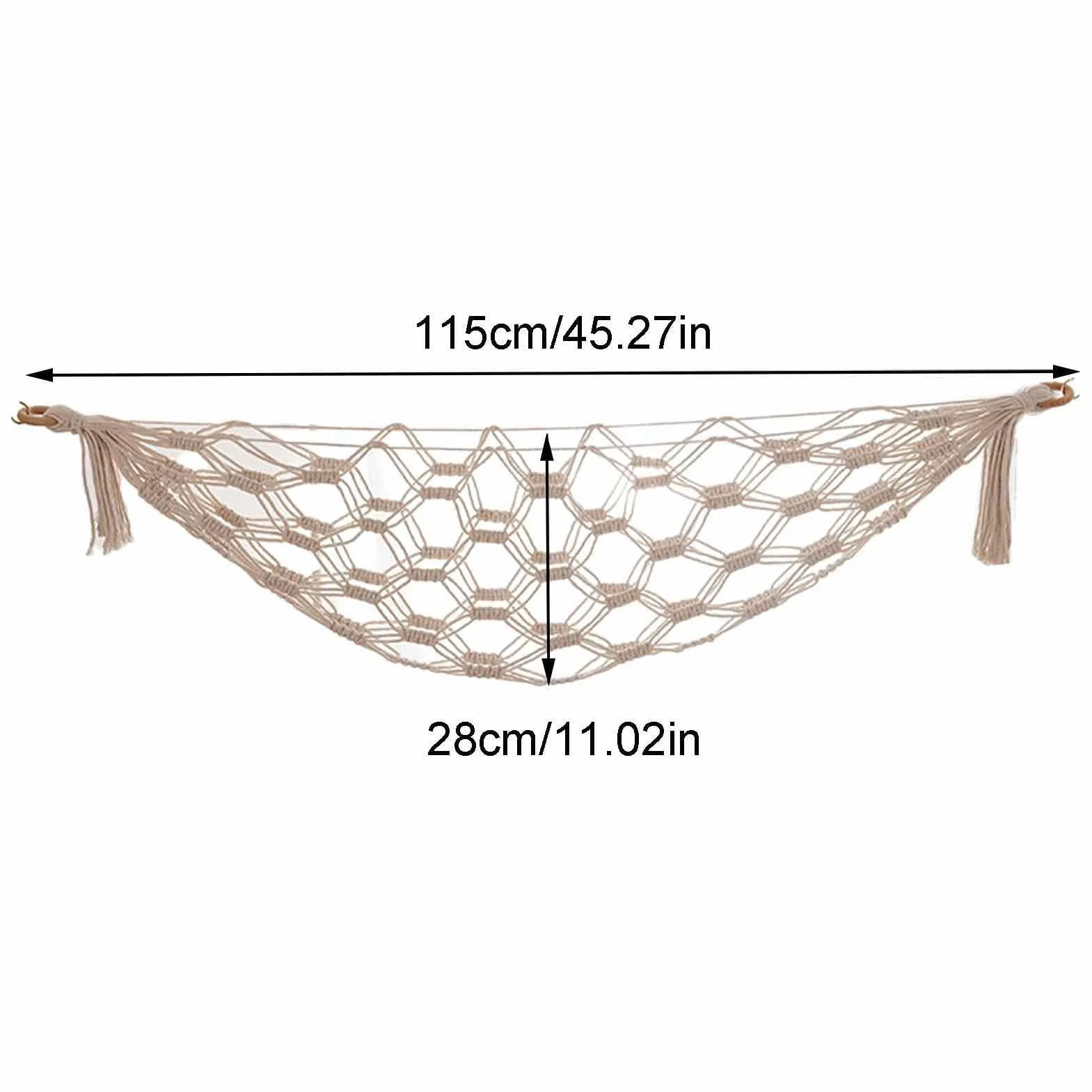 Hamac mural de rangement pour jouets, doudou, décoration chambre