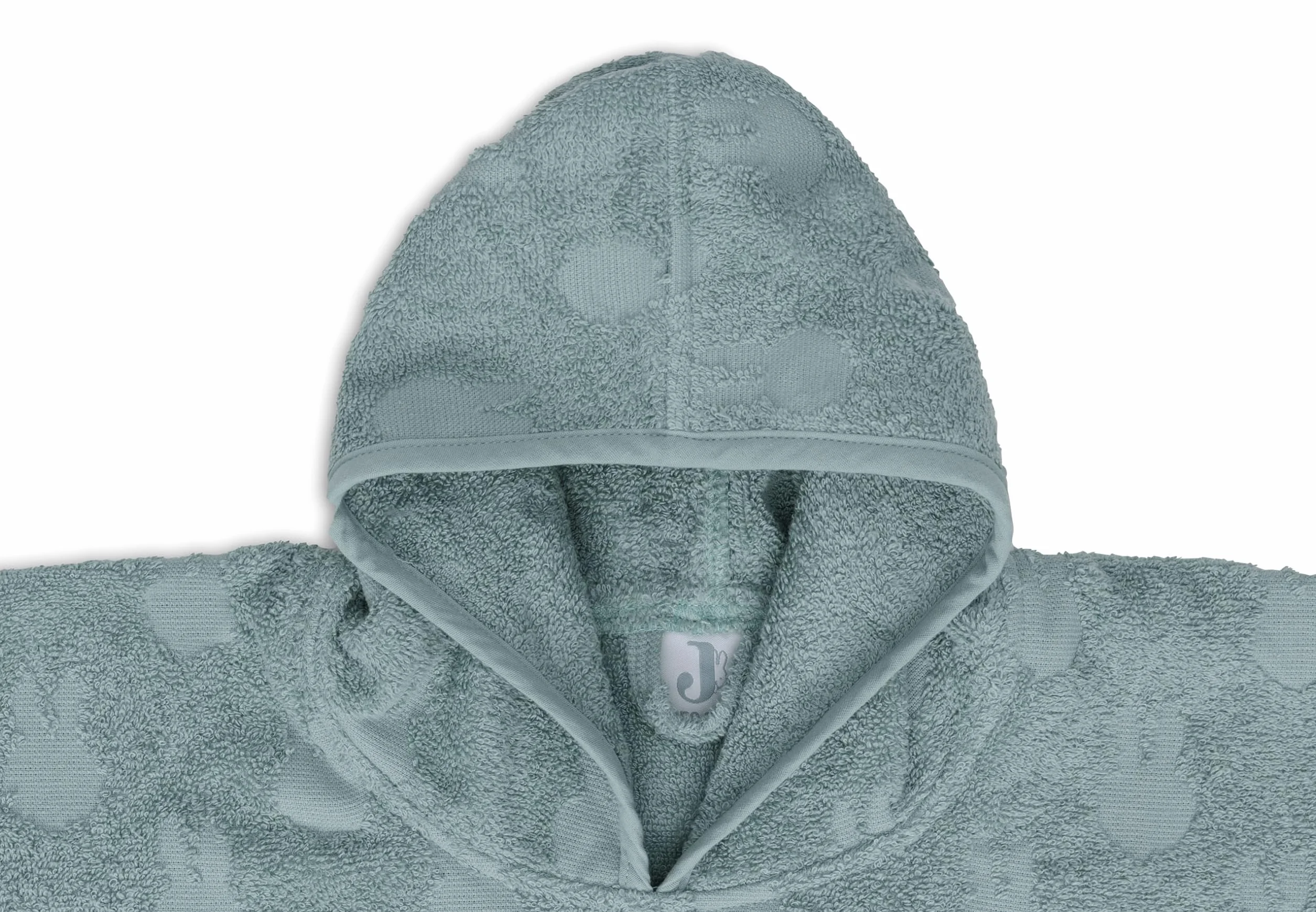 Jollein Poncho de bain enfant 1-4 ans Miffy Jacquard Vert mer 100% coton Oeko-Tex capuche