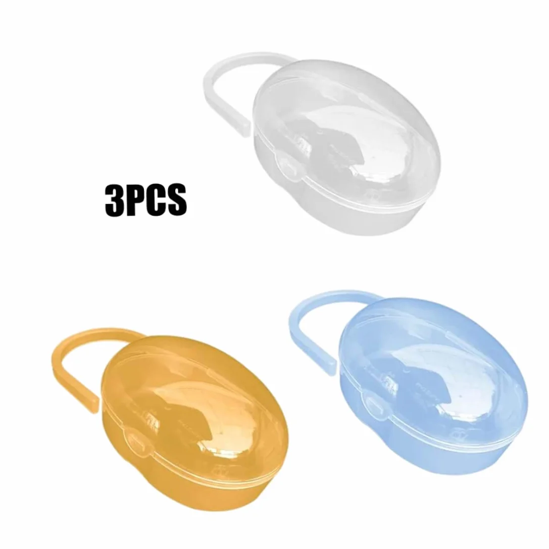 Pacificier Boîte de Rangement Tétine Résistance BPA Soother Shield Case Baby Supplies