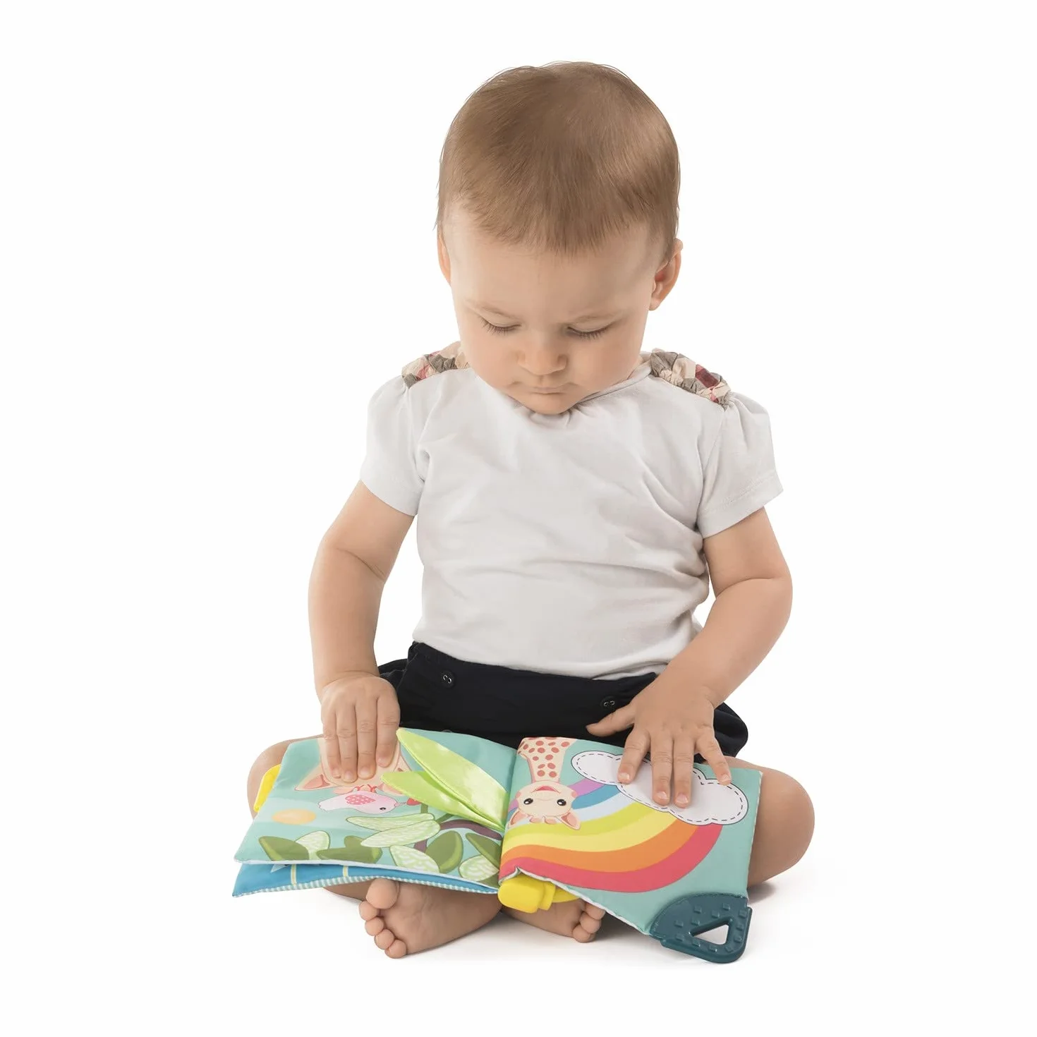SOPHIE LA GIRAFE Livre d'Éveil Multicolore pour Bébés - Développer les Sens