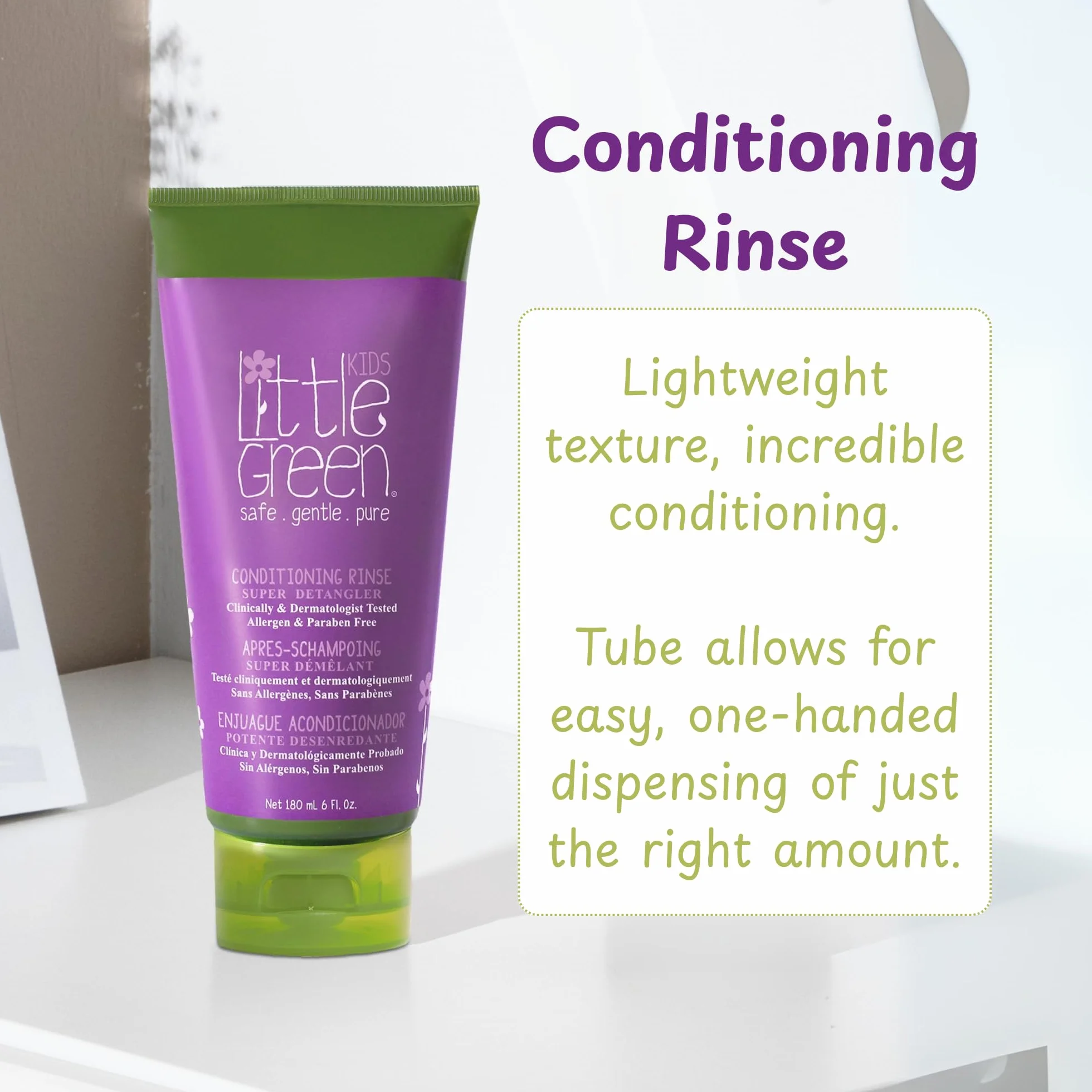 Little Green Kids Rinse après-shampoing 180 ml