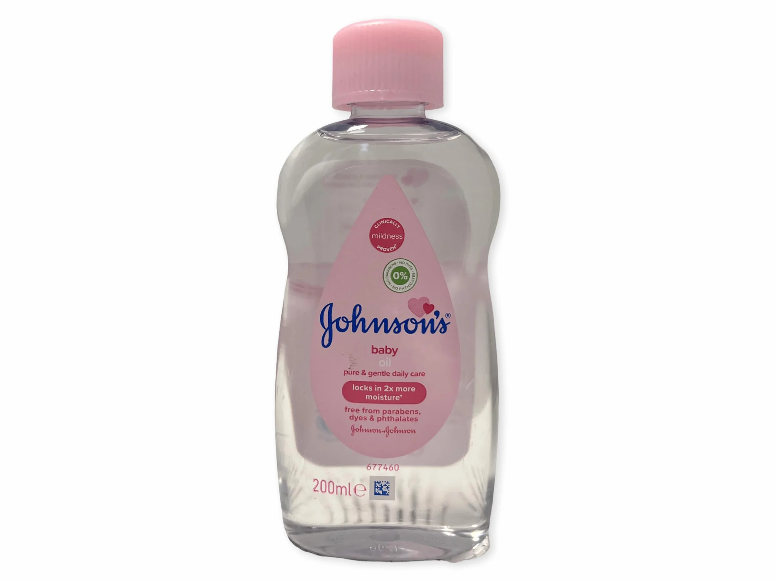 Johnson's Huile pour bébé 200 ml lot de 6