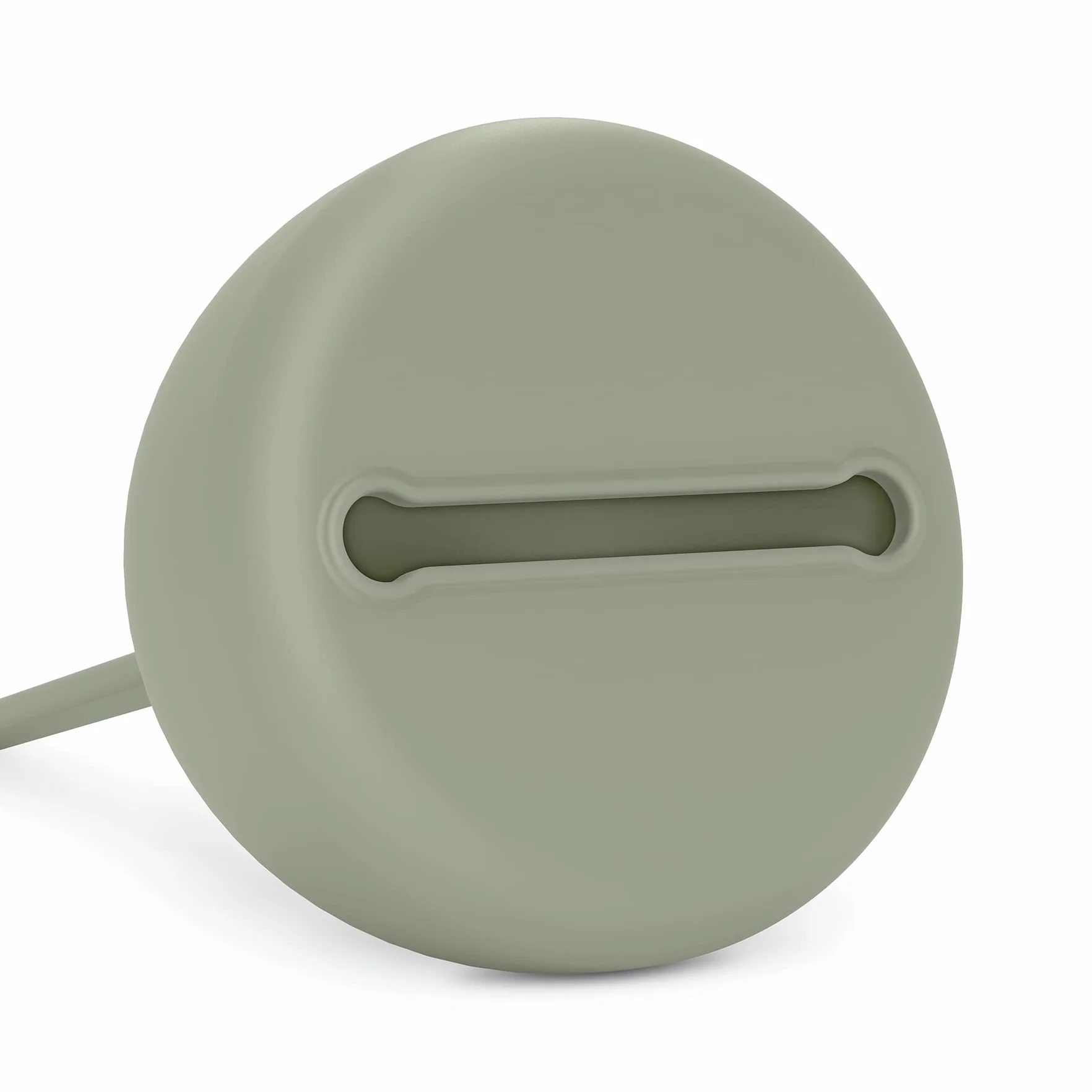 Suavinex Boîte à Sucettes Silicone Soft Flexible 2 Tétines Pochette Anse Flexible Vert
