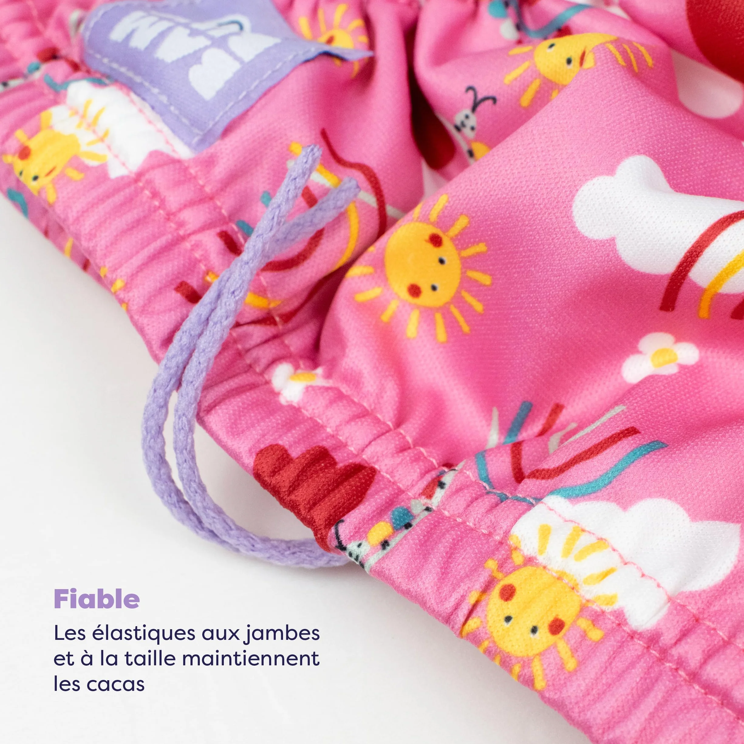 Bambino Mio Couche de bain Lavable 2-3 ans BONHEUR EN CIEL pour Bébés