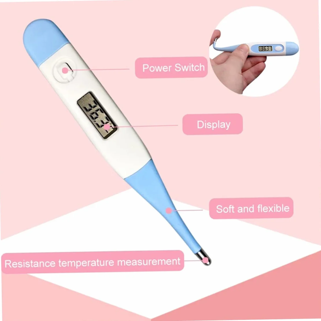 Kit de toilettage pour bébé 13 pièces, aspirateur nasal, coupe-ongles, brosse à cheveux