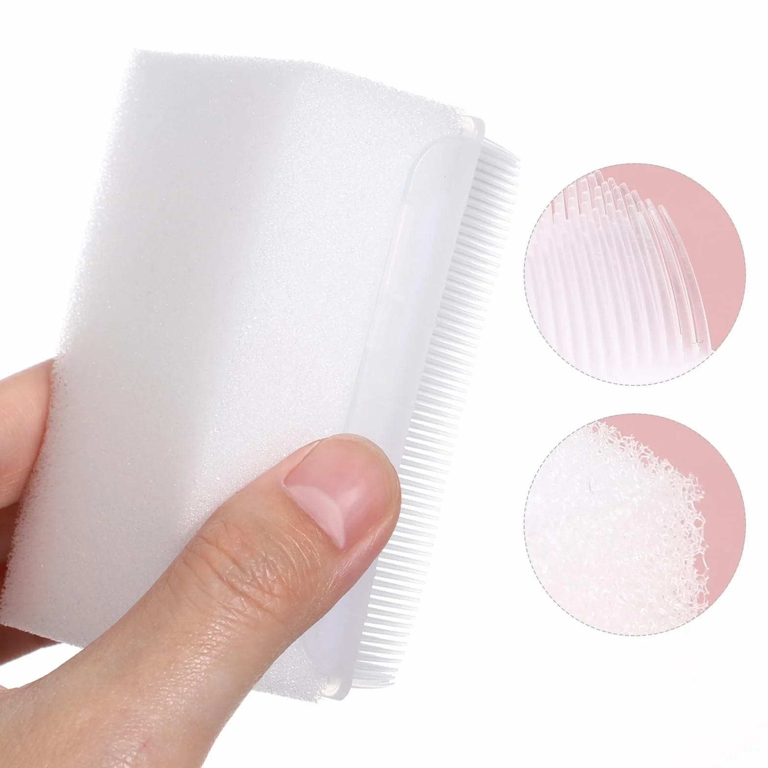 Brosse Sensorielle Trouble du Traitement Sensoriel Autisme Brosse Éponge Brosses Chirurgicales pour les Mains Blanc