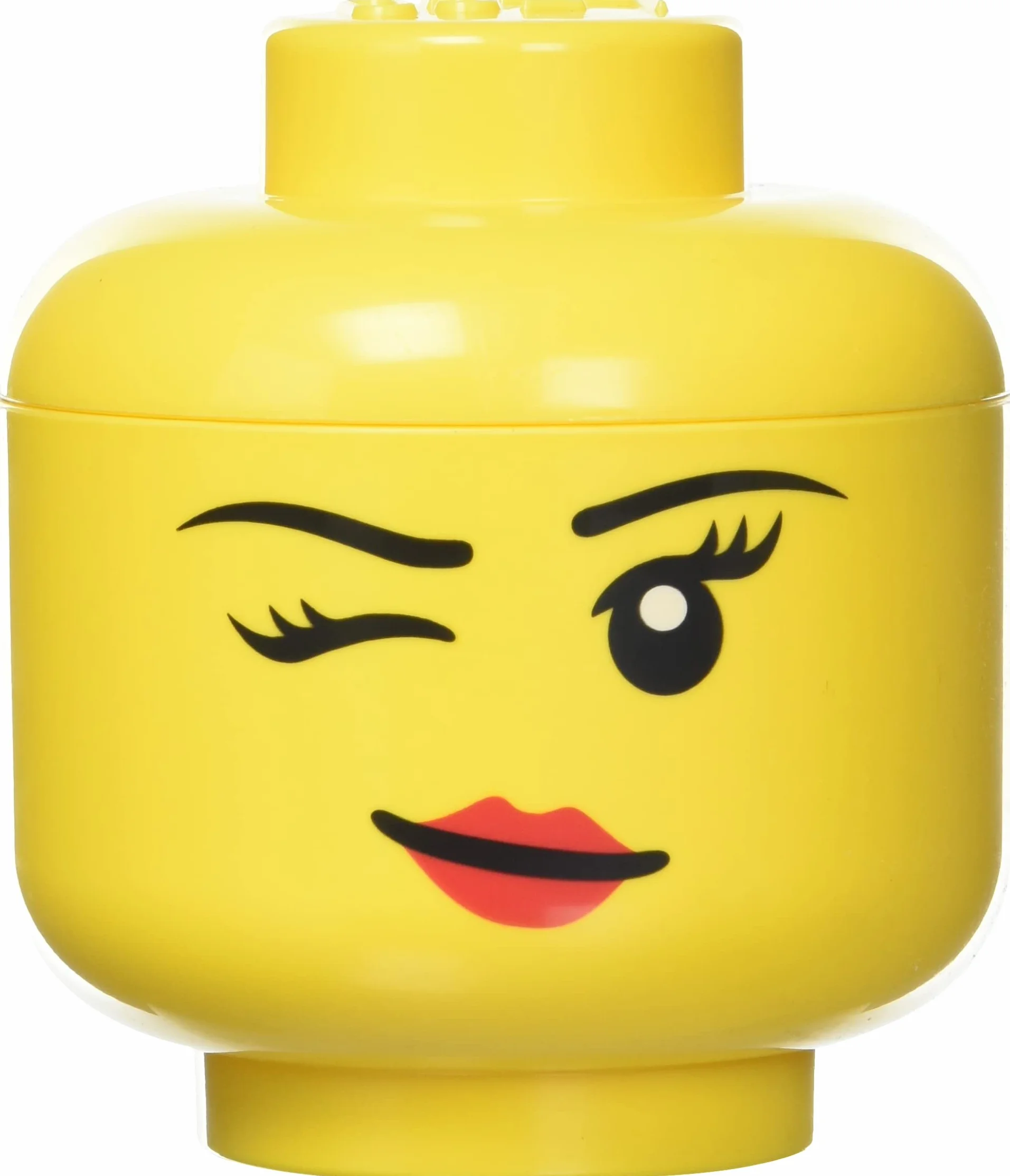Room Copenhagen Rangement Lego Mini en Forme de tête, Winking