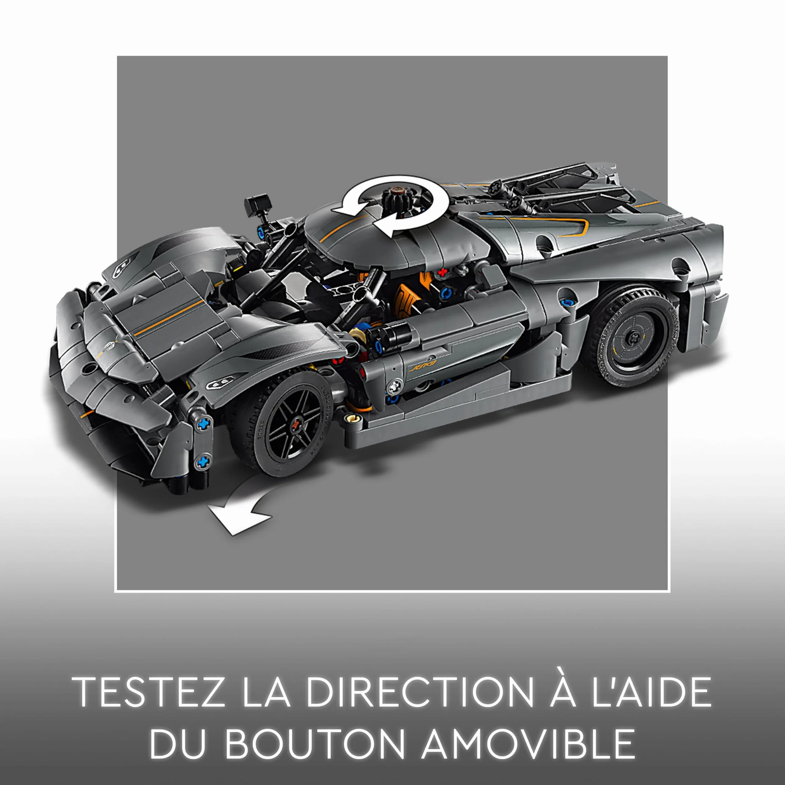 LEGO Technic Koenigsegg Jesko Absolut 42173 Set de Construction Véhicule Enfants