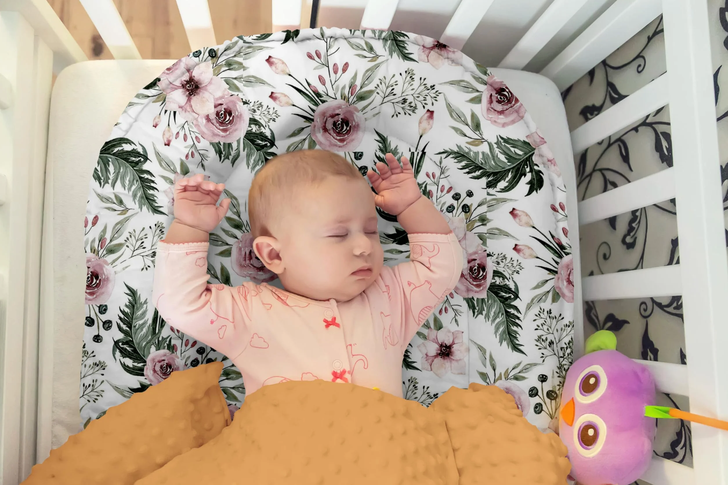 Cocoon Baby Nid Bébé Multifonctionnel Lit de Voyage 100% Coton Anti-Allergique