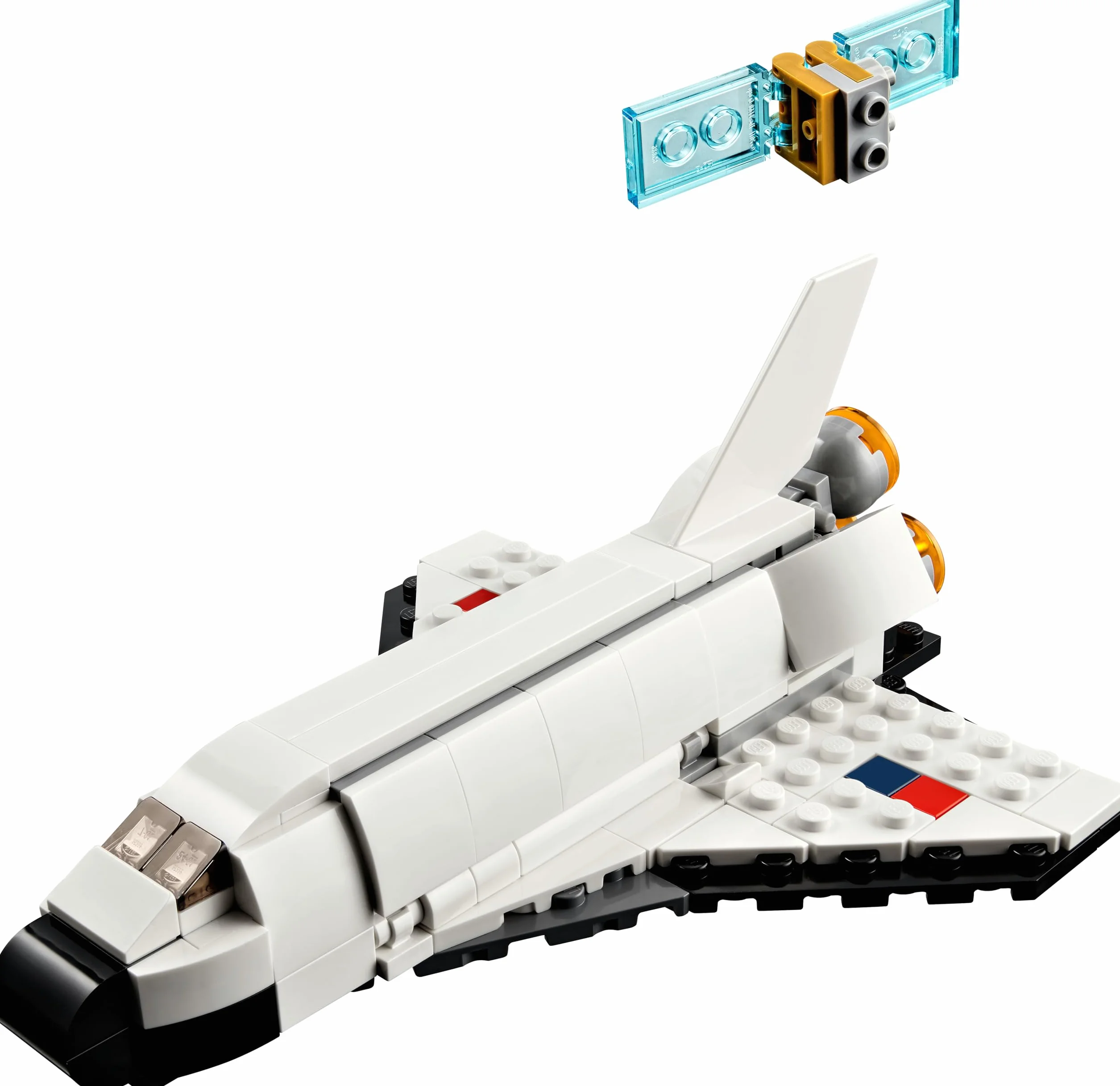 LEGO 31134 Creator 3-en-1 La Navette Spatiale, Jouet de Construction pour Enfants Dès 6 Ans