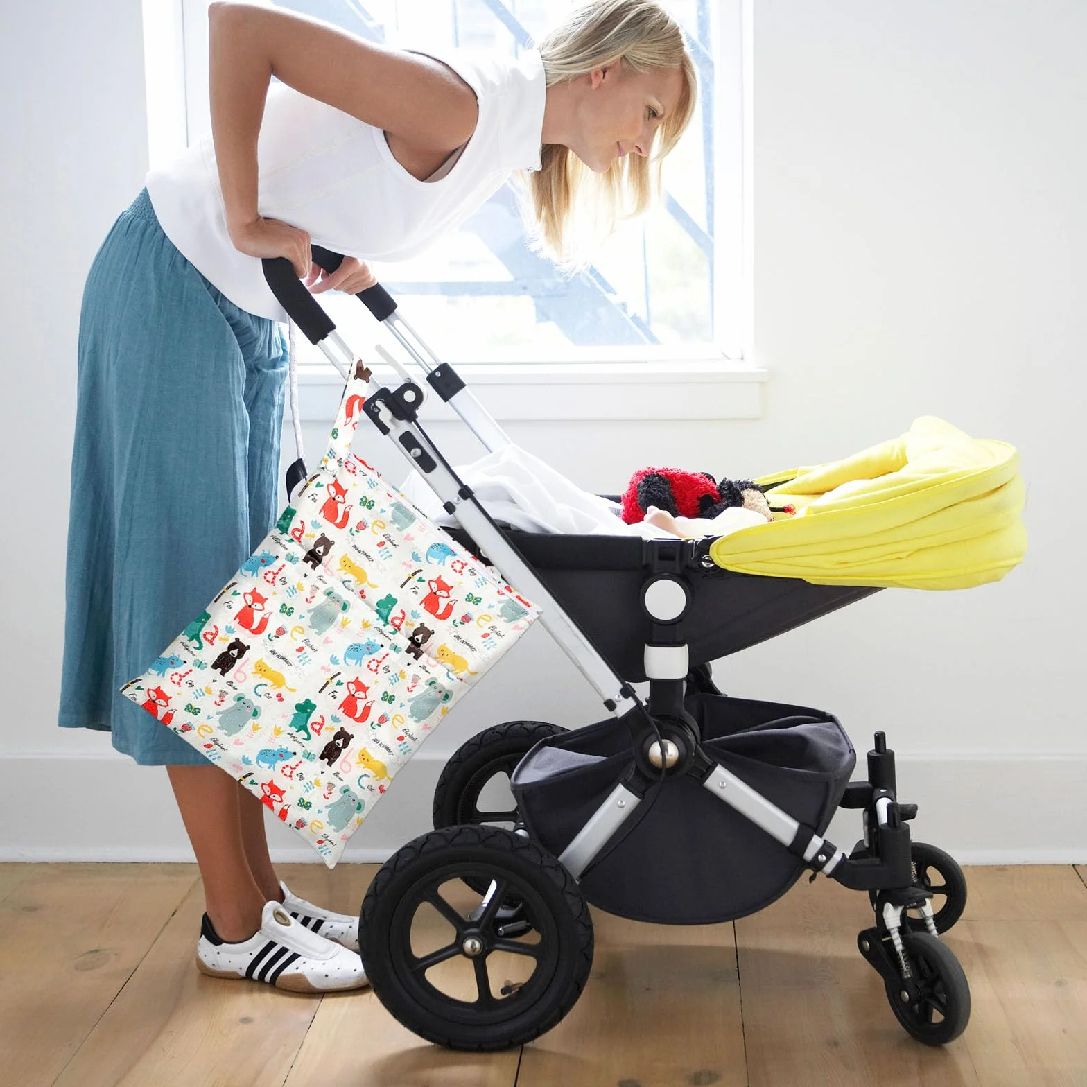 Lot de 3 sacs à couches étanches double fermeture éclair pour bébé voyages