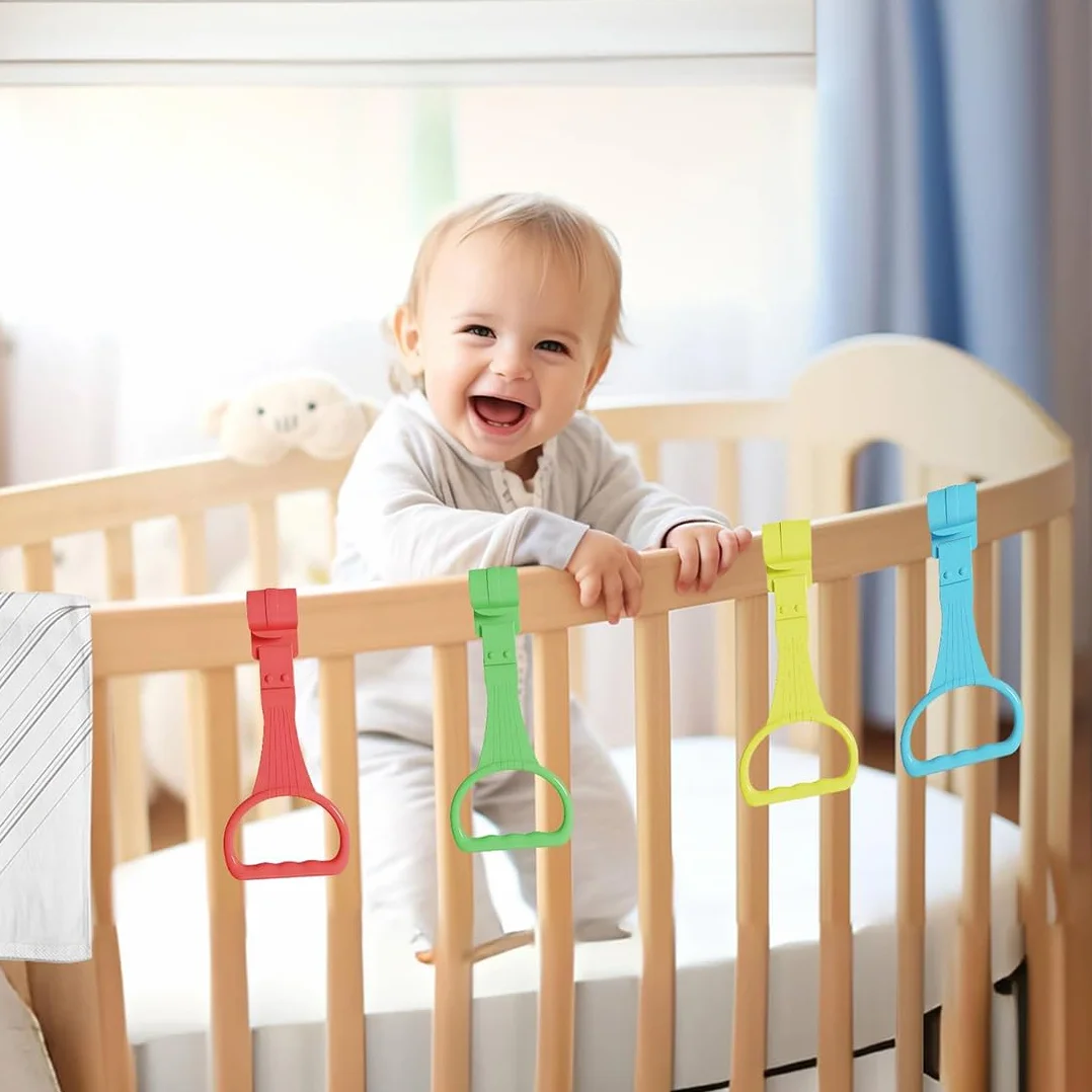 Anneaux Parc Bebe, Anneaux pour Lit Bébé, Anneaux Entraînement Équilibre 8 Pièces