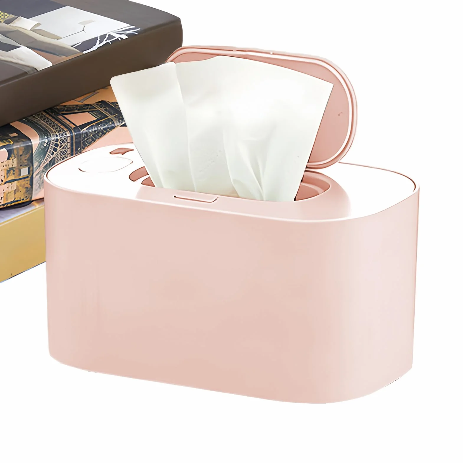 Chauffe-lingettes pour bébé 270 g portable chaleur douce tissus humides soins
