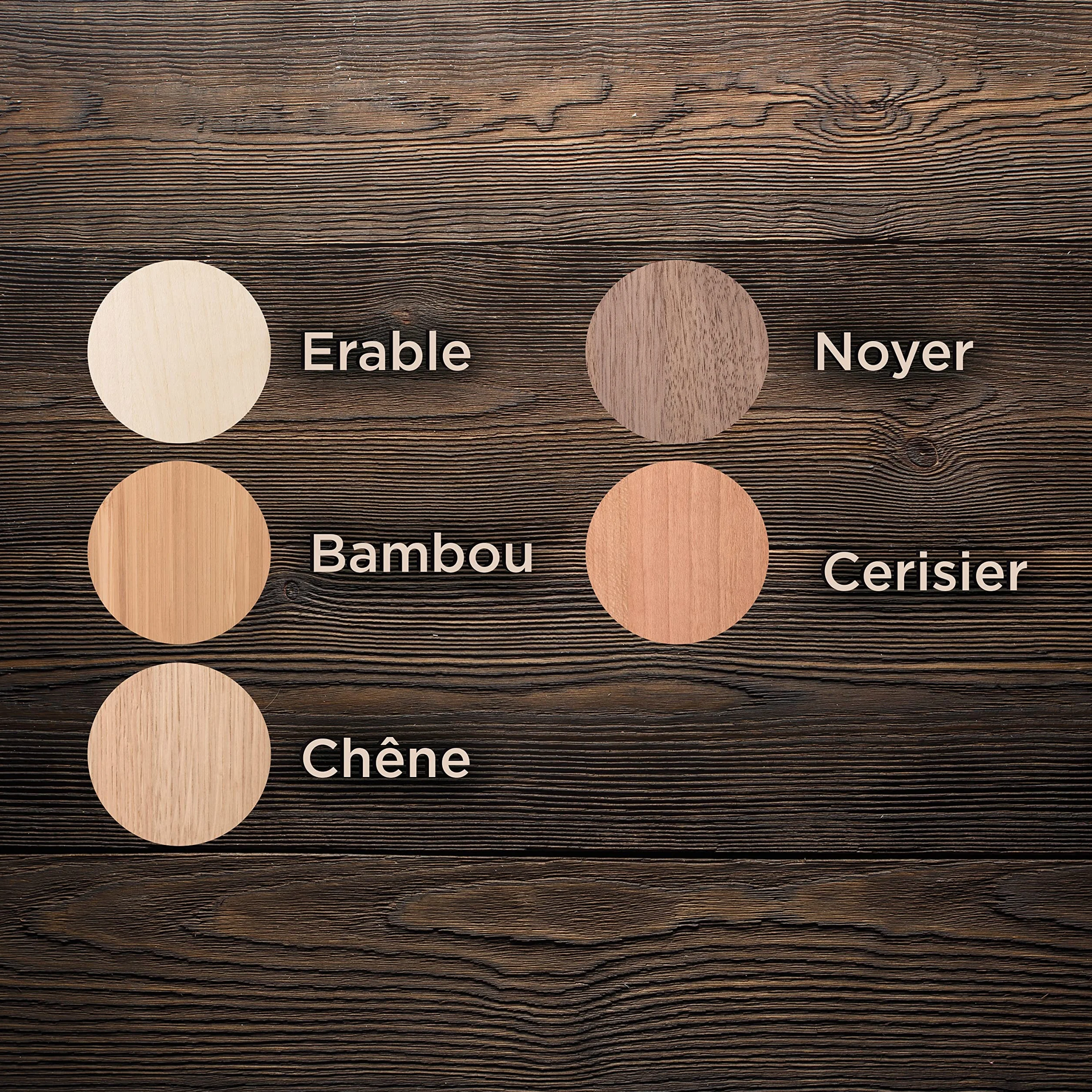 Plaque En Bois Personnalisable Pour Porte De Chambre D'Enfant - Nom D'Enfant Avec Lettres Découpées (Chêne)