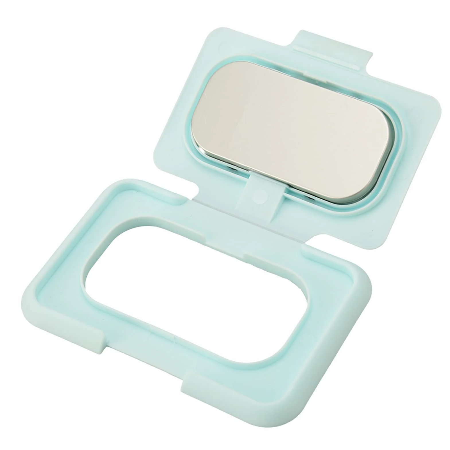 Chauffe-Lingettes pour bébé Portable, Chauffage Uniforme, Température Constante, USB, Bleu Clair