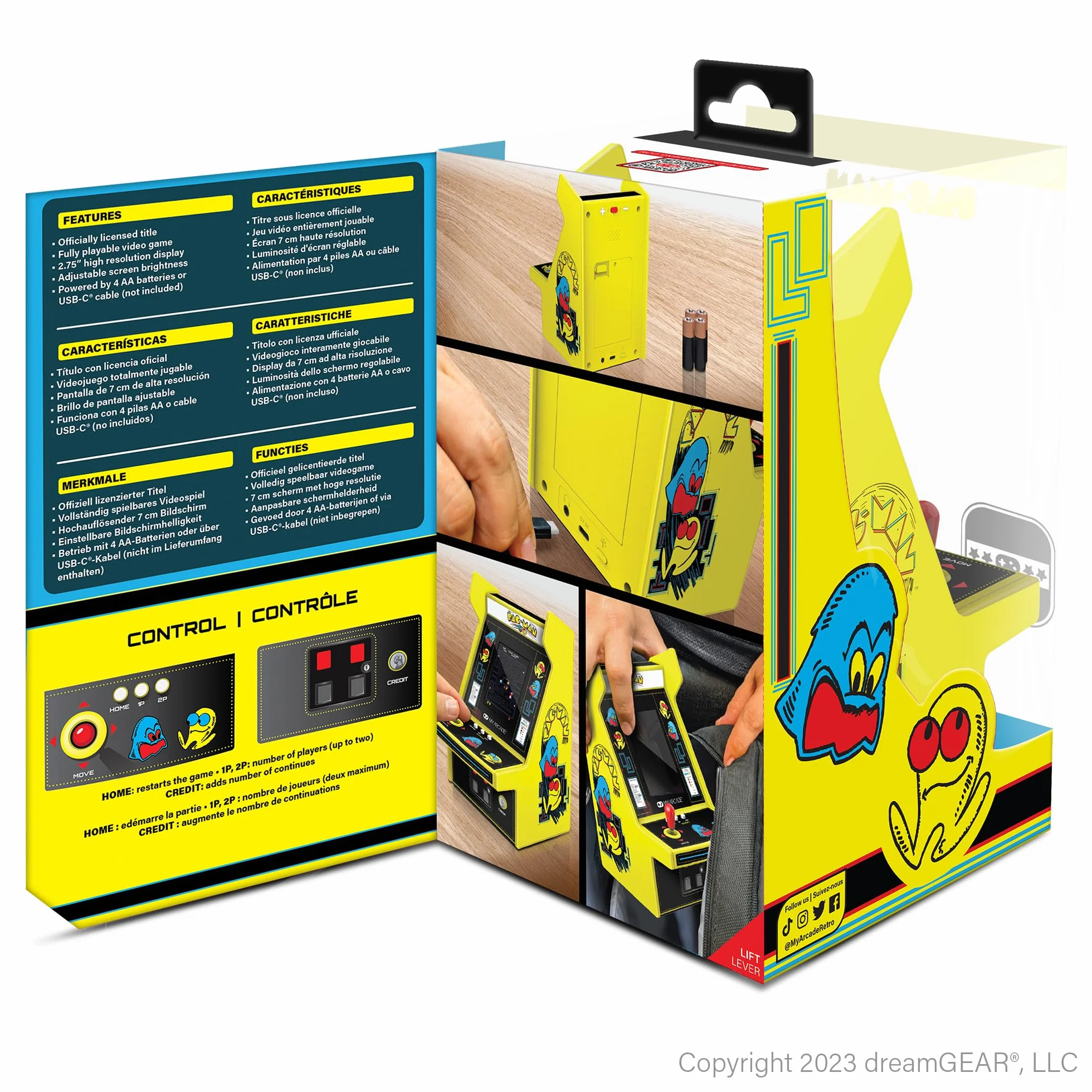 Micro Player Pro 6,7" Pac-Man