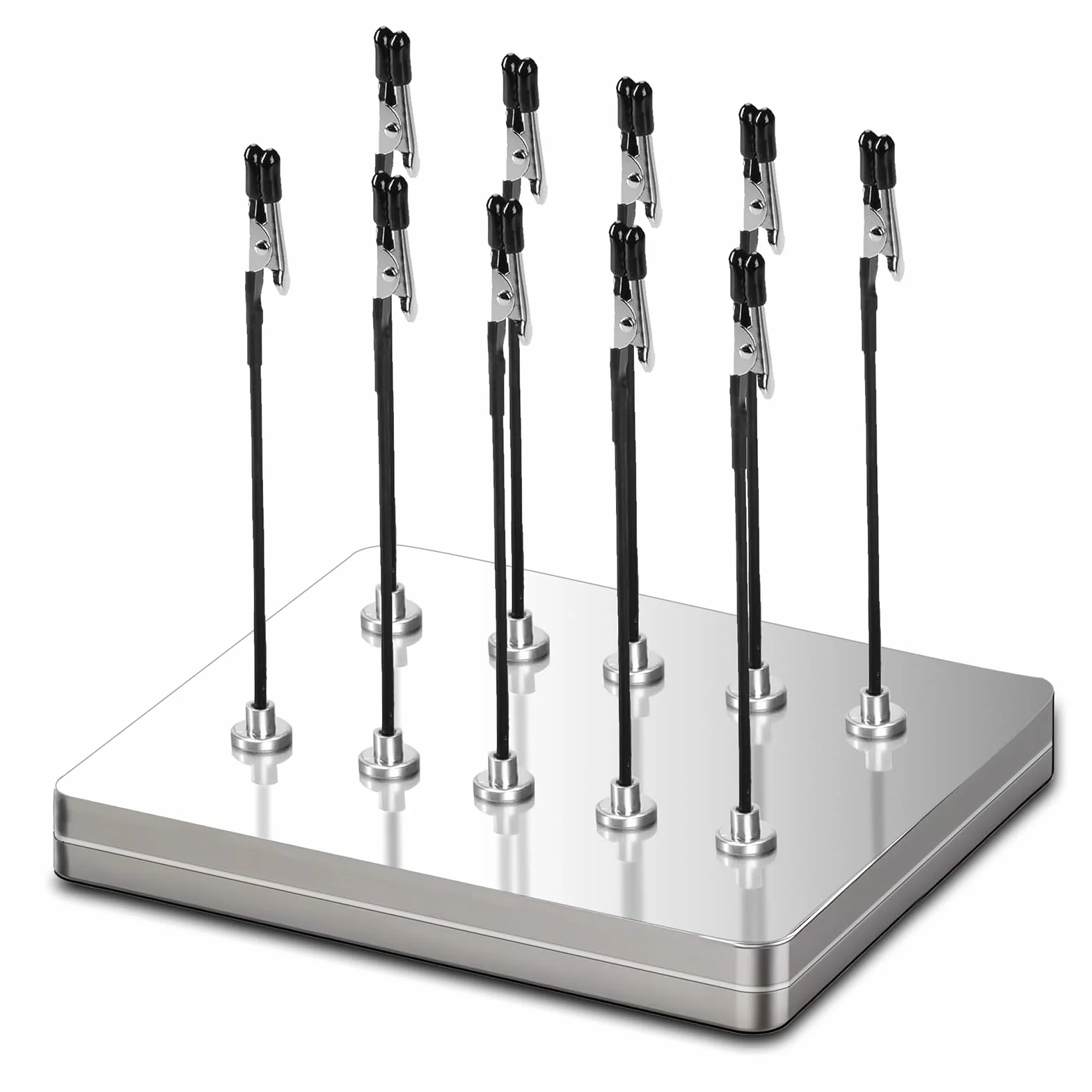 Troisième main professionnelle base magnétique 10 pinces crocodile flexible soudure modélisme