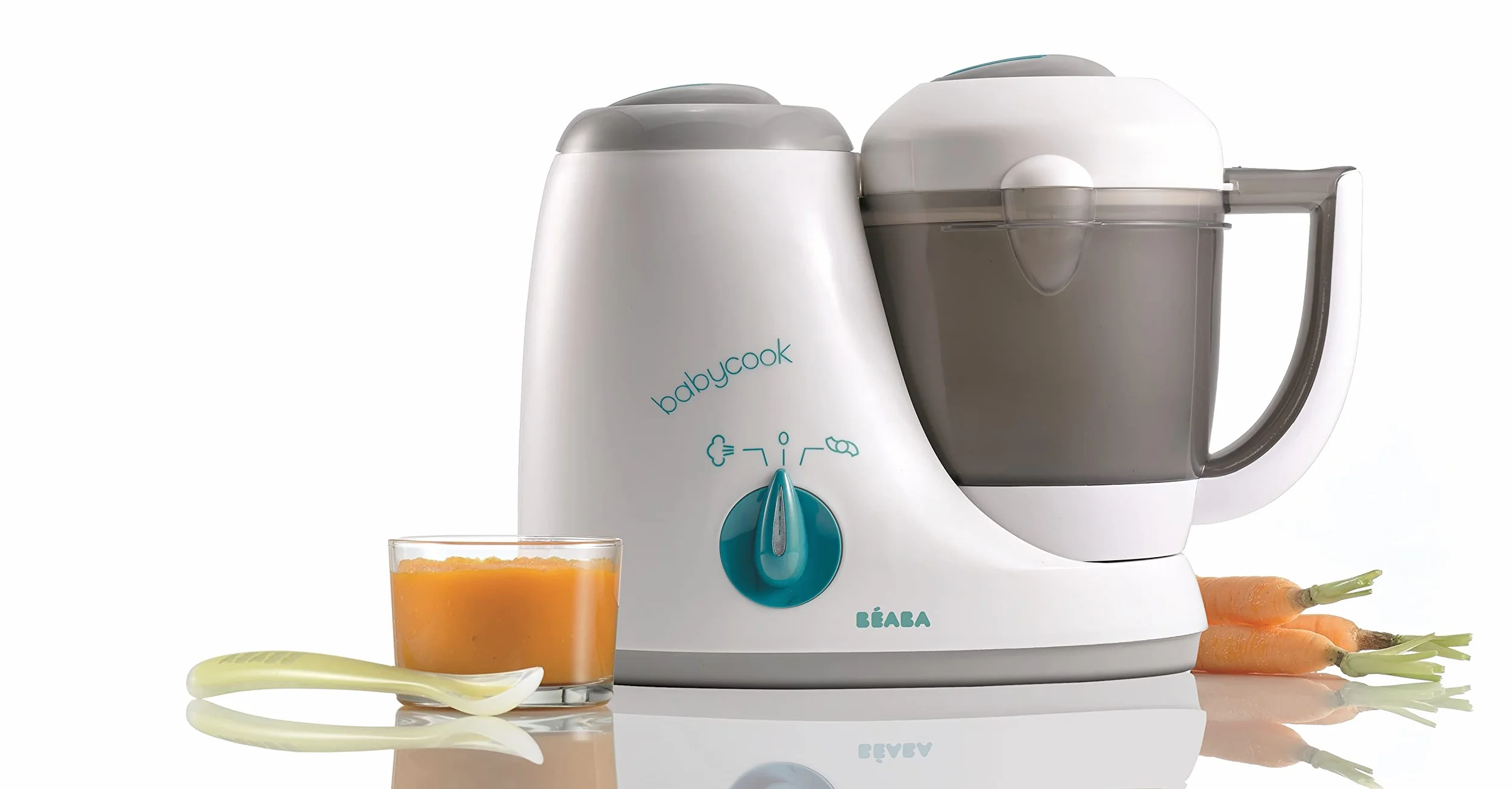 BÉABA Babycook Original Robot Bébé 4 en 1 Mixeur-Cuiseur Cuisson Vapeur 800ml