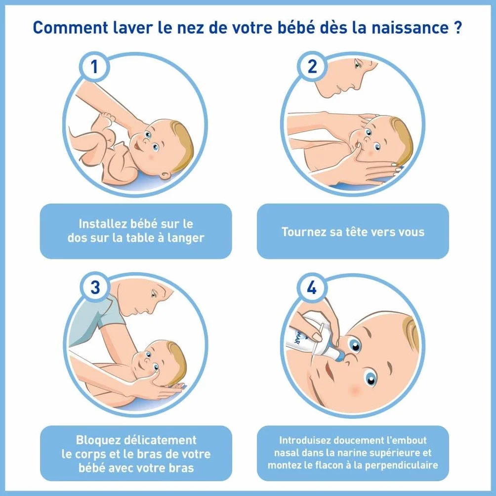 STÉRIMAR Spray Nasal Bébé 3 mois Eau de Mer Cuivre Hypertonique 100 ml