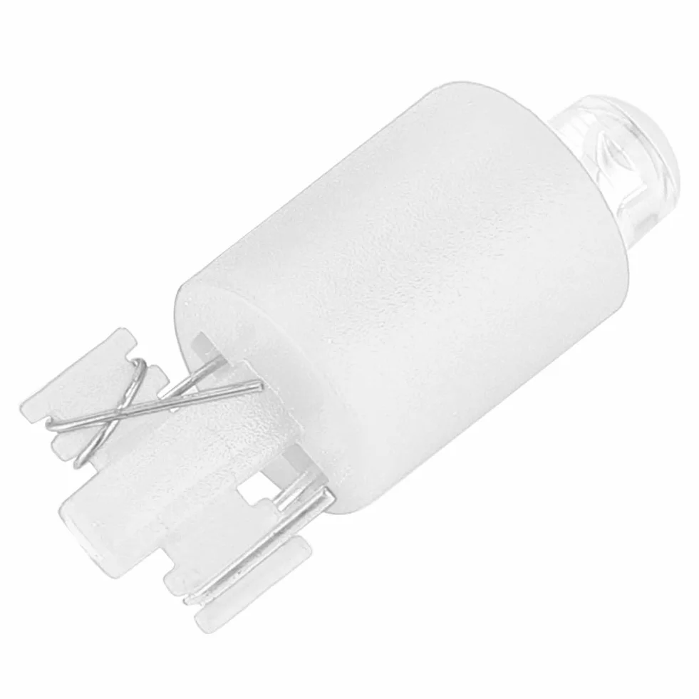 Bouton d'Arcade LED 10PCS, Accessoires de Commutateur de Jeu Vidéo, Résistant à l'Usure, Précision (Blanc)