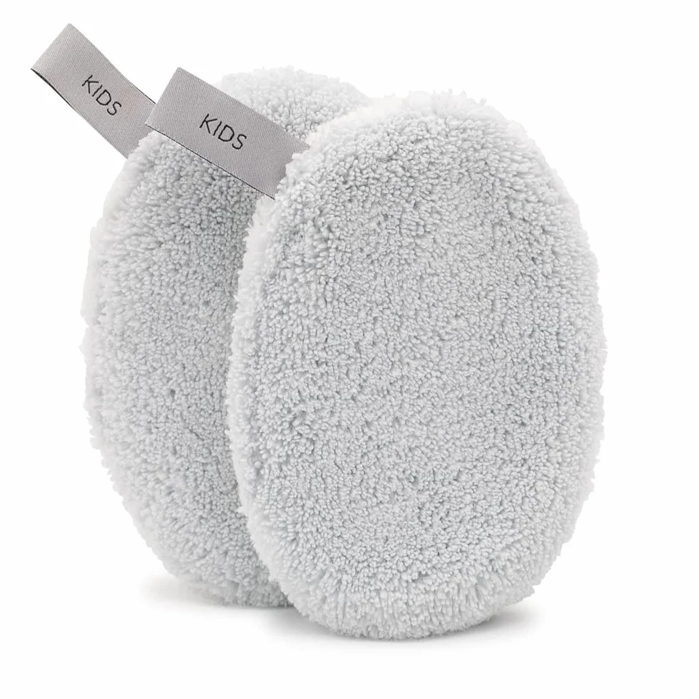 Waschpads für Babys 2er-Set Pastel blue