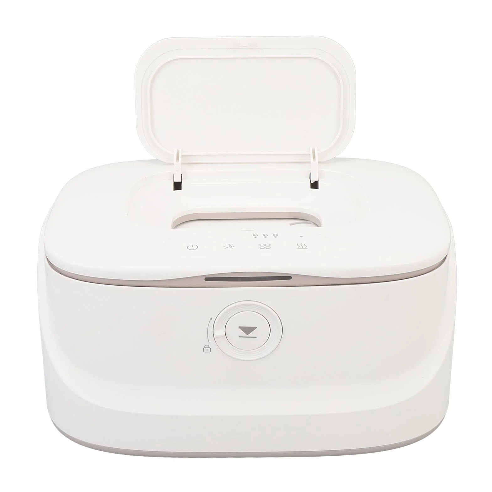 Chauffe-lingettes humides à température réglable avec veilleuse intelligente, USB pour bébé