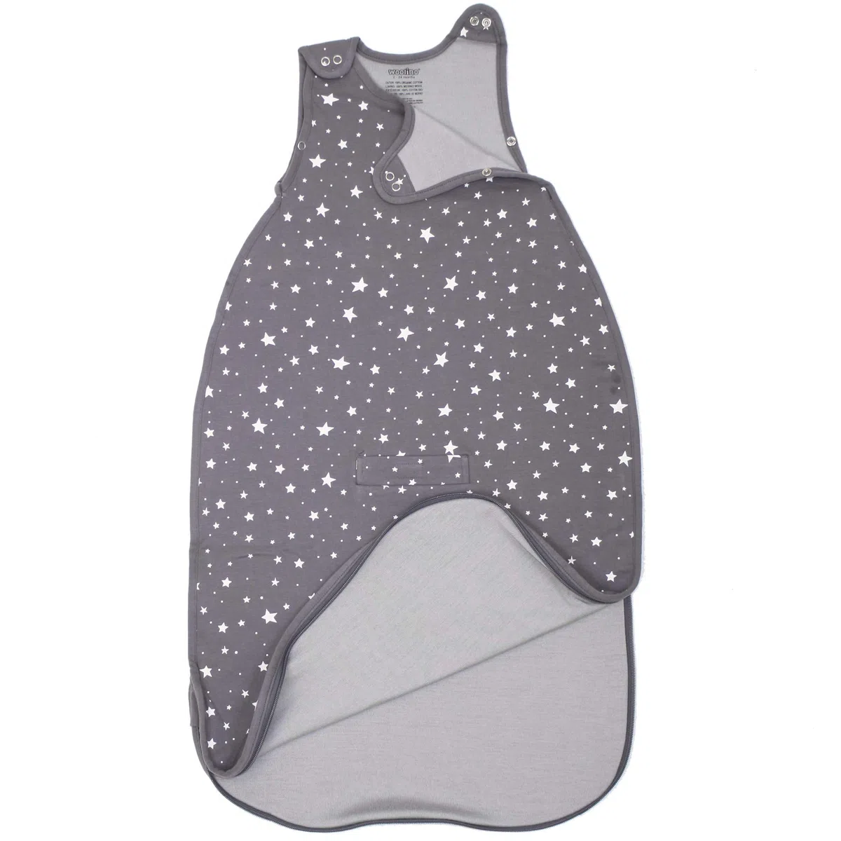 Woolino Gigoteuse pour Tout - Petit, 4 Saisons Laine Mérinos et Coton Bio, 2-4 Ans