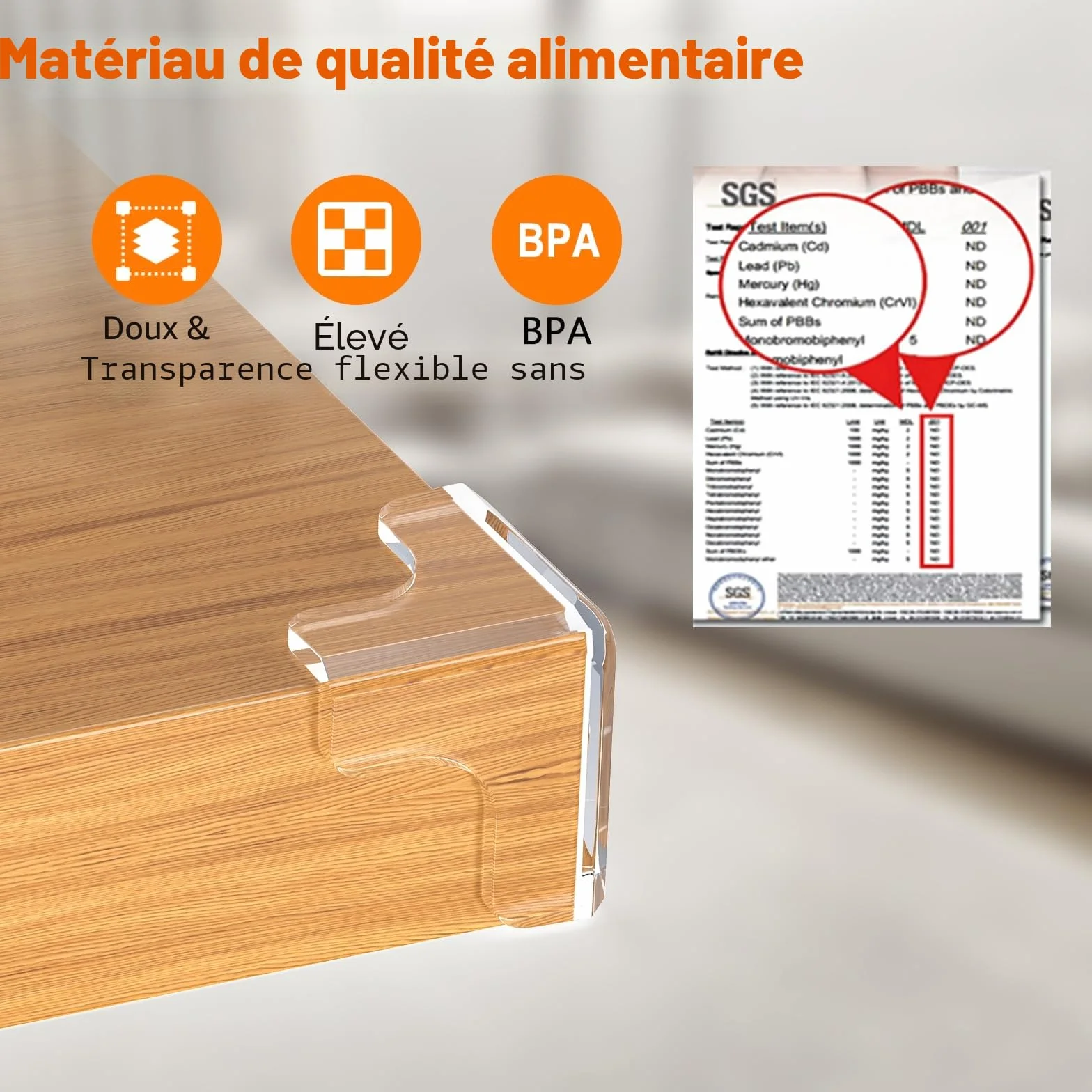 Protection Coin de Table Bebe Transparent 12PCS Forte Adhérence