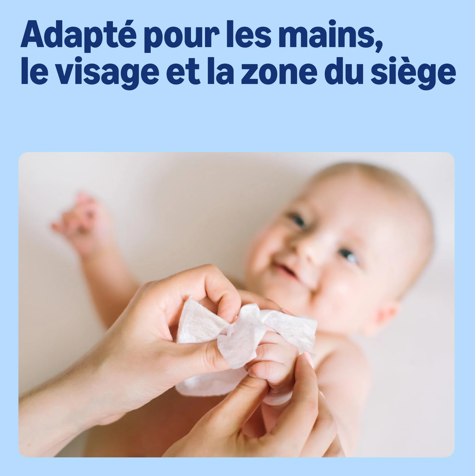 Lingettes bébé ultra-douces non parfumées, lot de 1080 lingettes, 18 paquets de 60