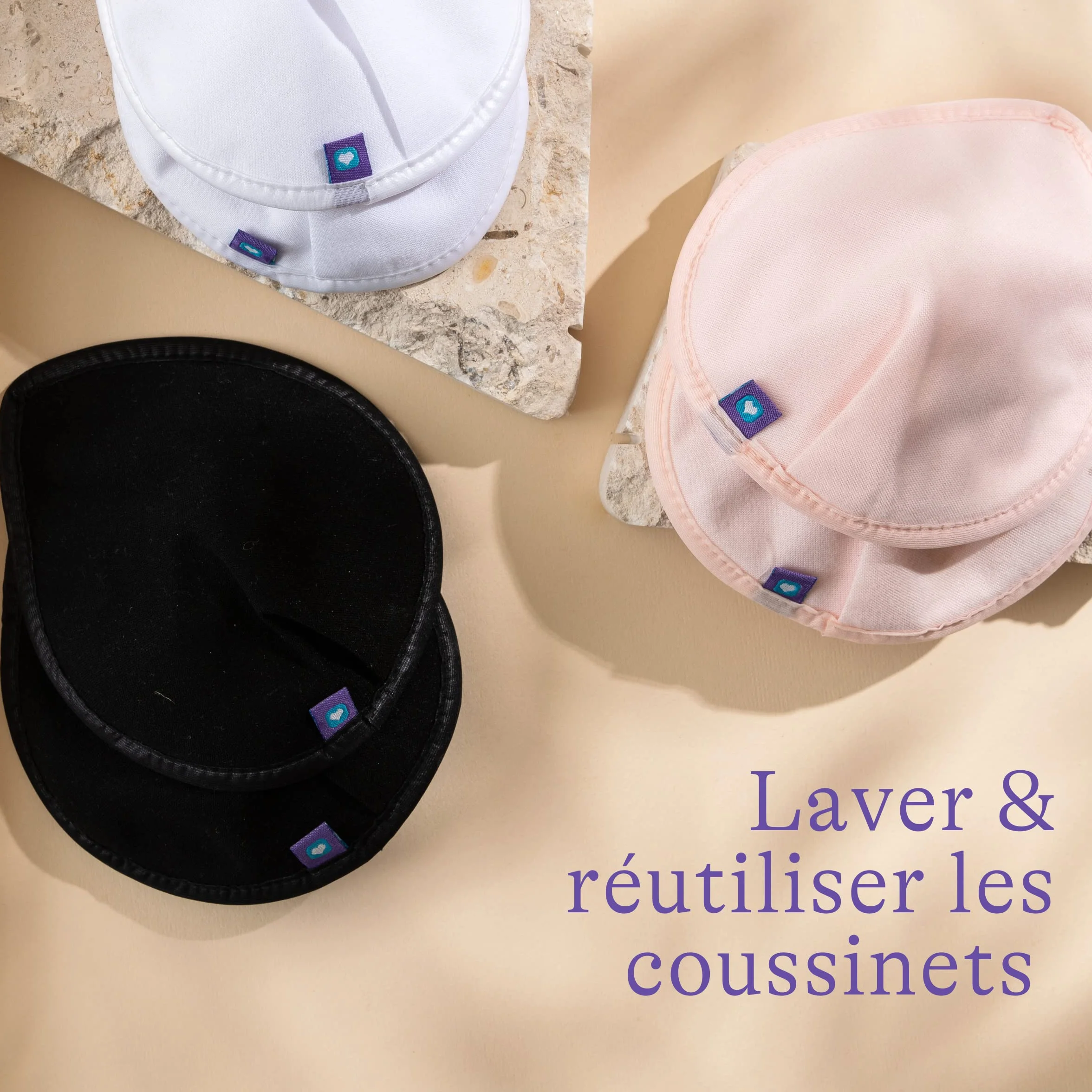 Lansinoh Coussinets d'allaitement lavables 8 Pc