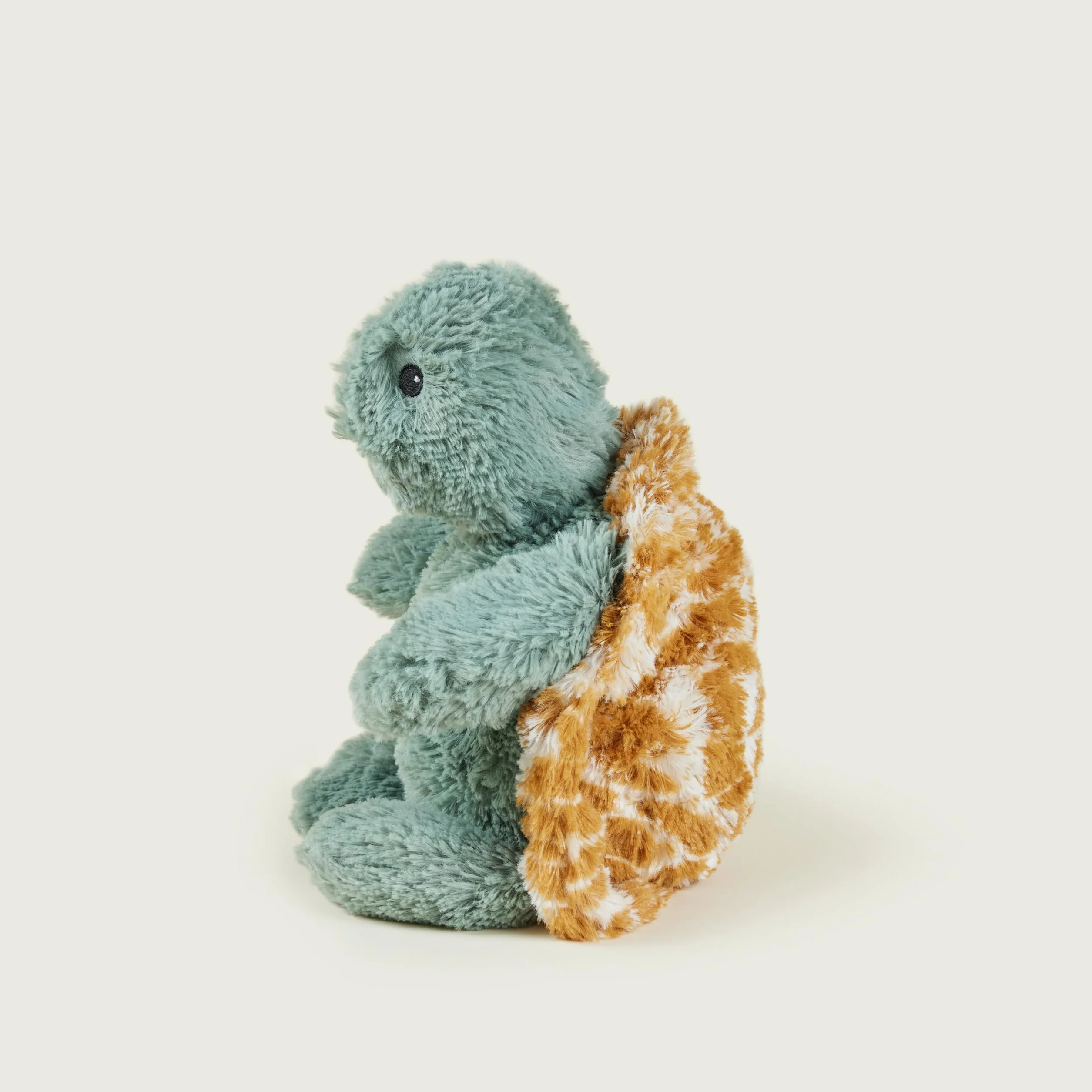 Warmies Peluche Bébé Tortue Micro-ondable Parfum Lavande Française Sac de Blé Chaud Froid Relaxation