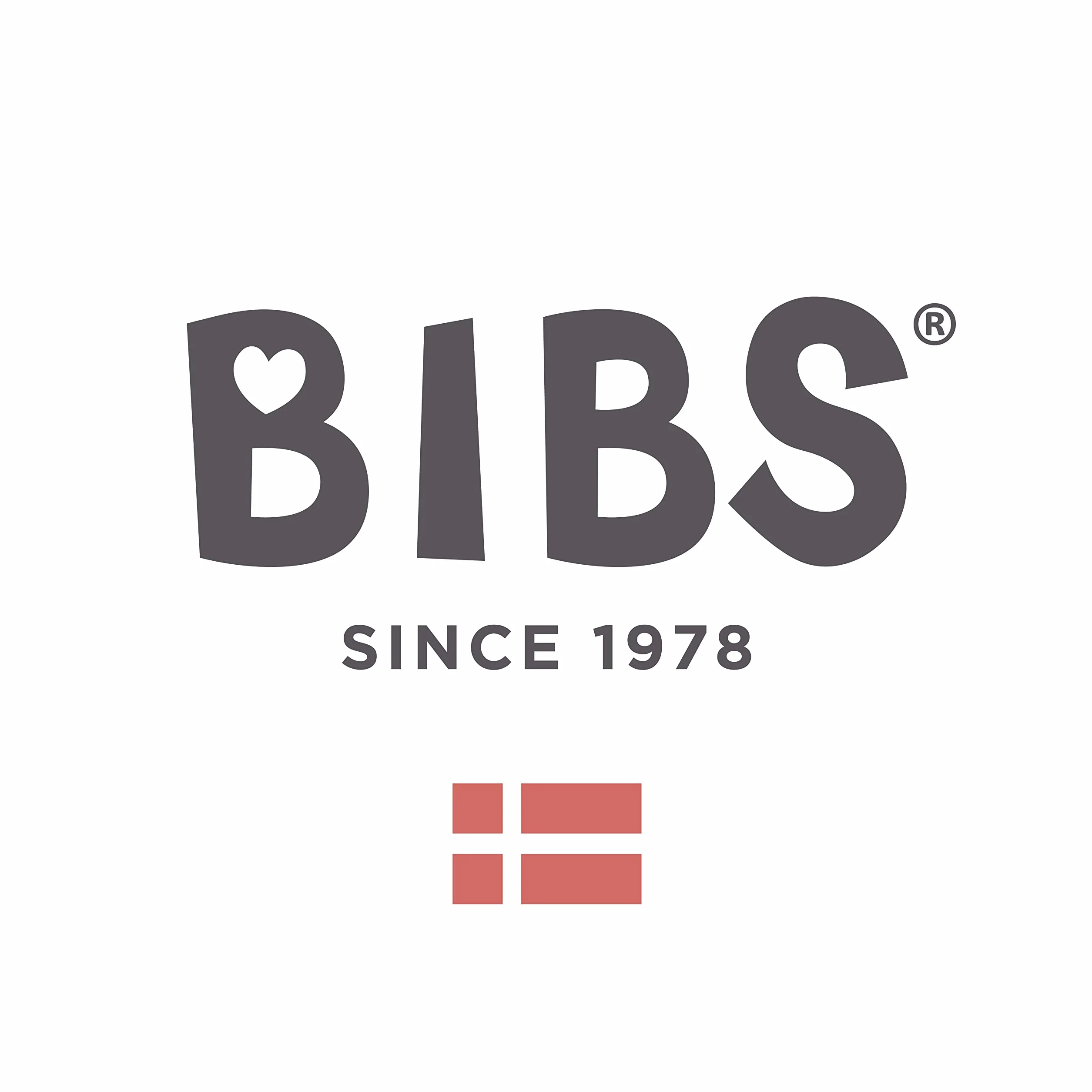 Boîte pour sucettes BIBS Vanilla, avec sangle, sans BPA, fabriqué au Danemark