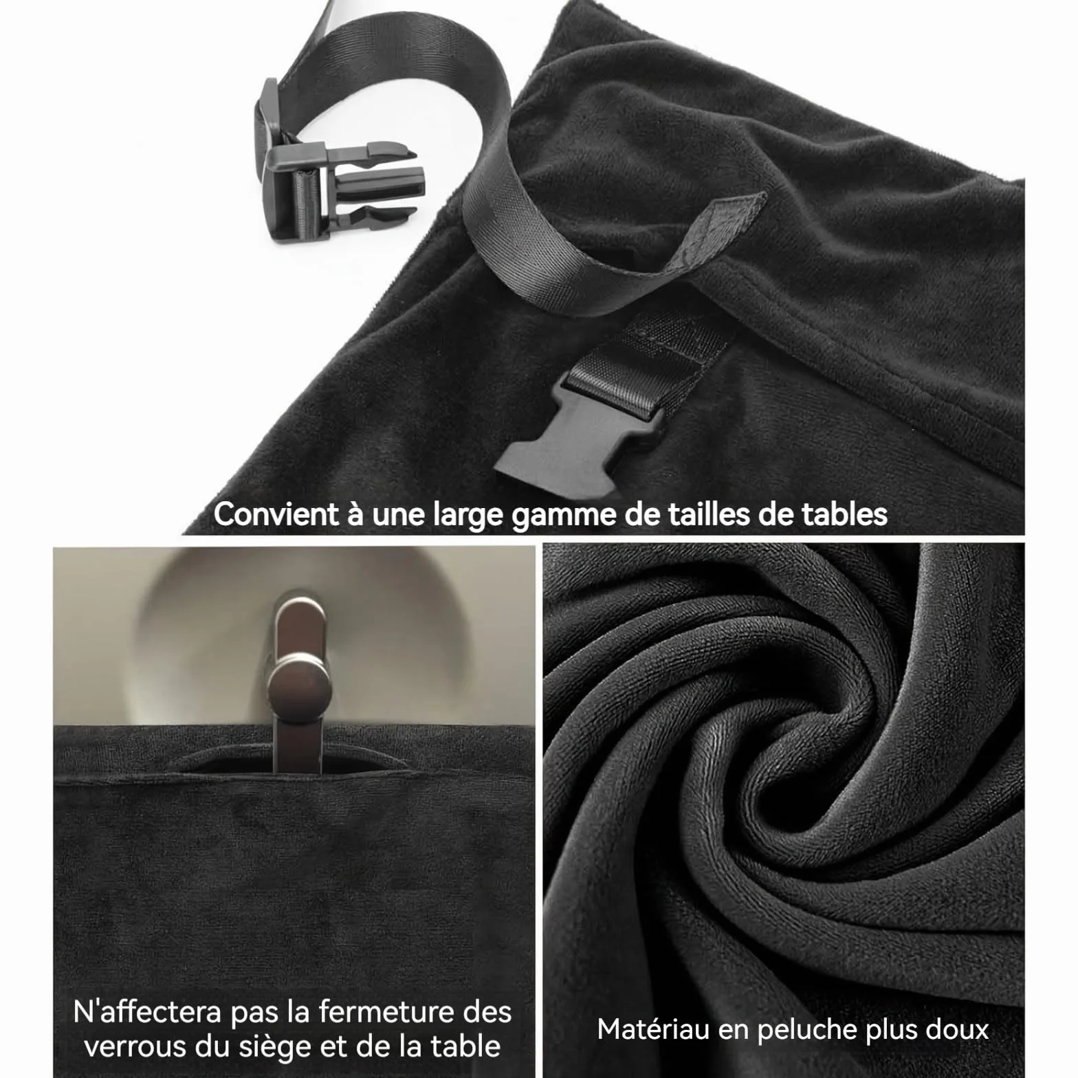 Housse Hamac Respirante Confort pour Vols Voiture Enfant Lit Bébé Avion