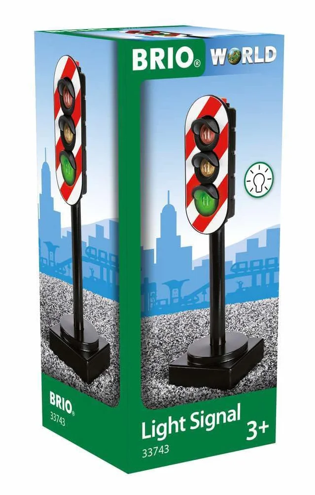 BRIO World FEUX TRICOLORES LUMINEUX 33743