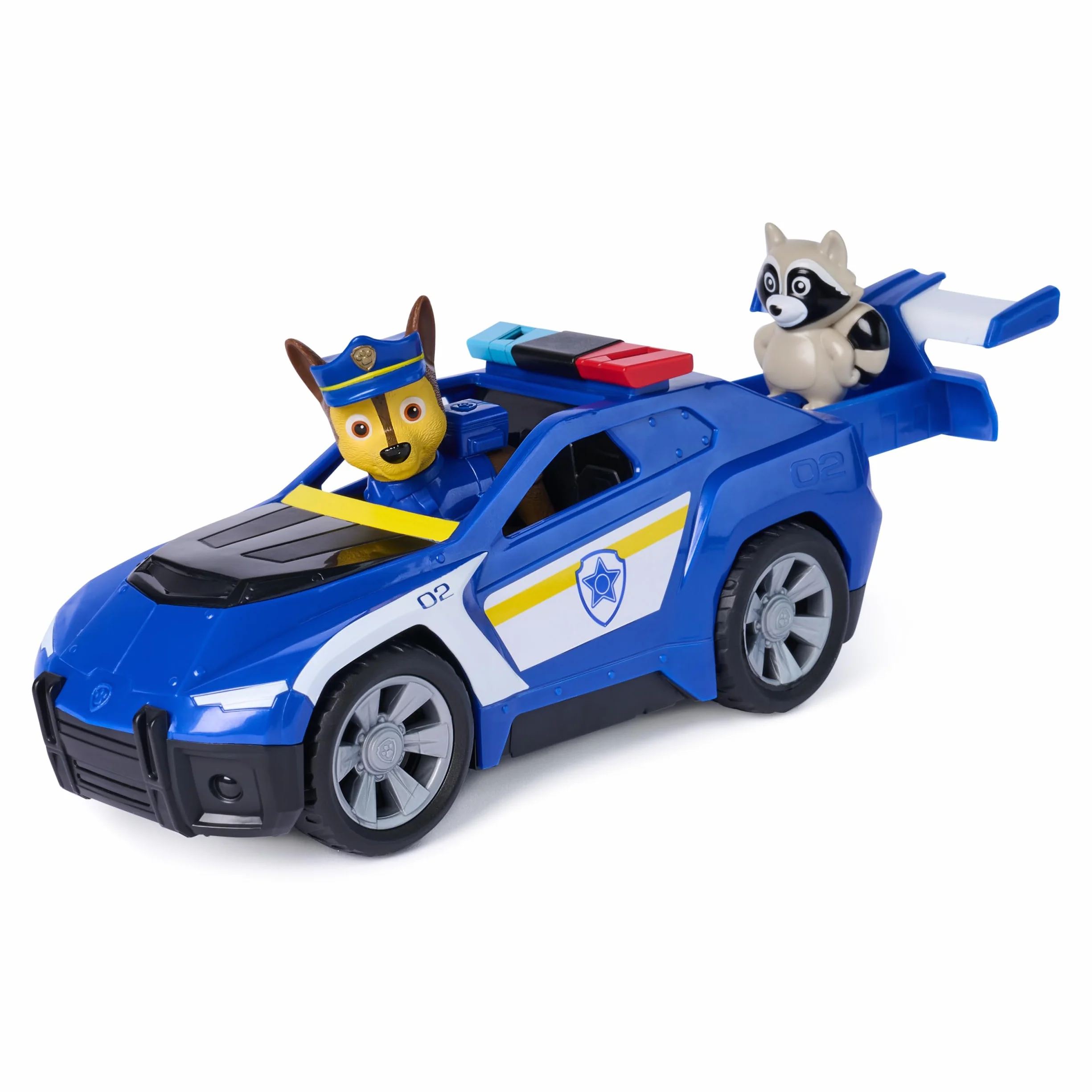 Paw Patrol Pat Patrouille Chase Search & Rescue Mission Détectives Voiture Figurine À Collectionner Jouet Enfant 3 Ans