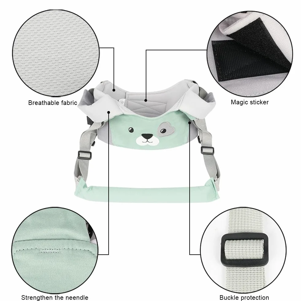 Vicloon Harnais Bébé Sécurité Réglable Aide Marche Protection Ceinture