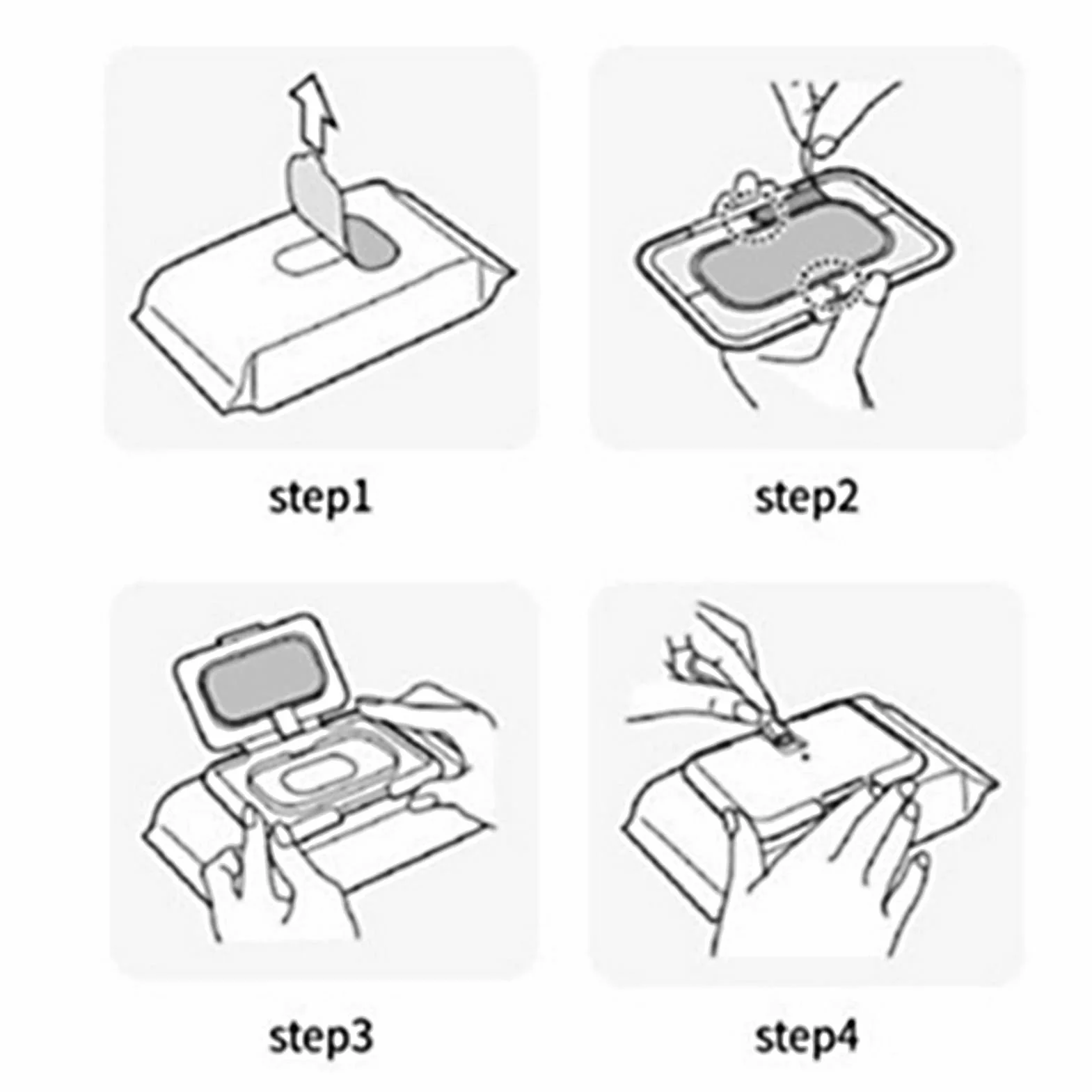 Étui à Lingettes Chaudes Chauffe-lingettes Portable Grande capacité pour bébé