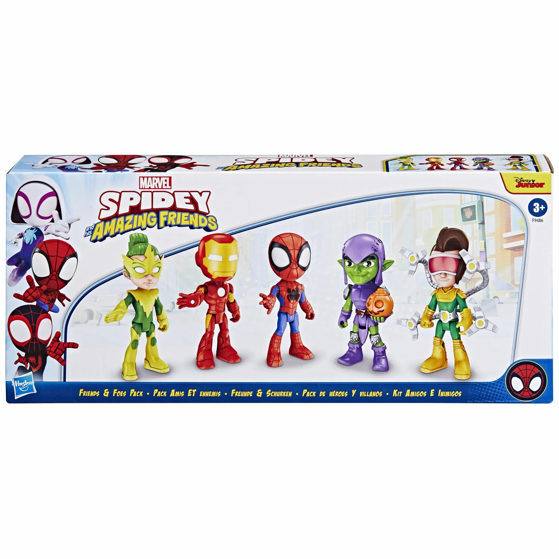 Spidey and His Amazing Friends Hasbro Marvel Variété N Foes PK